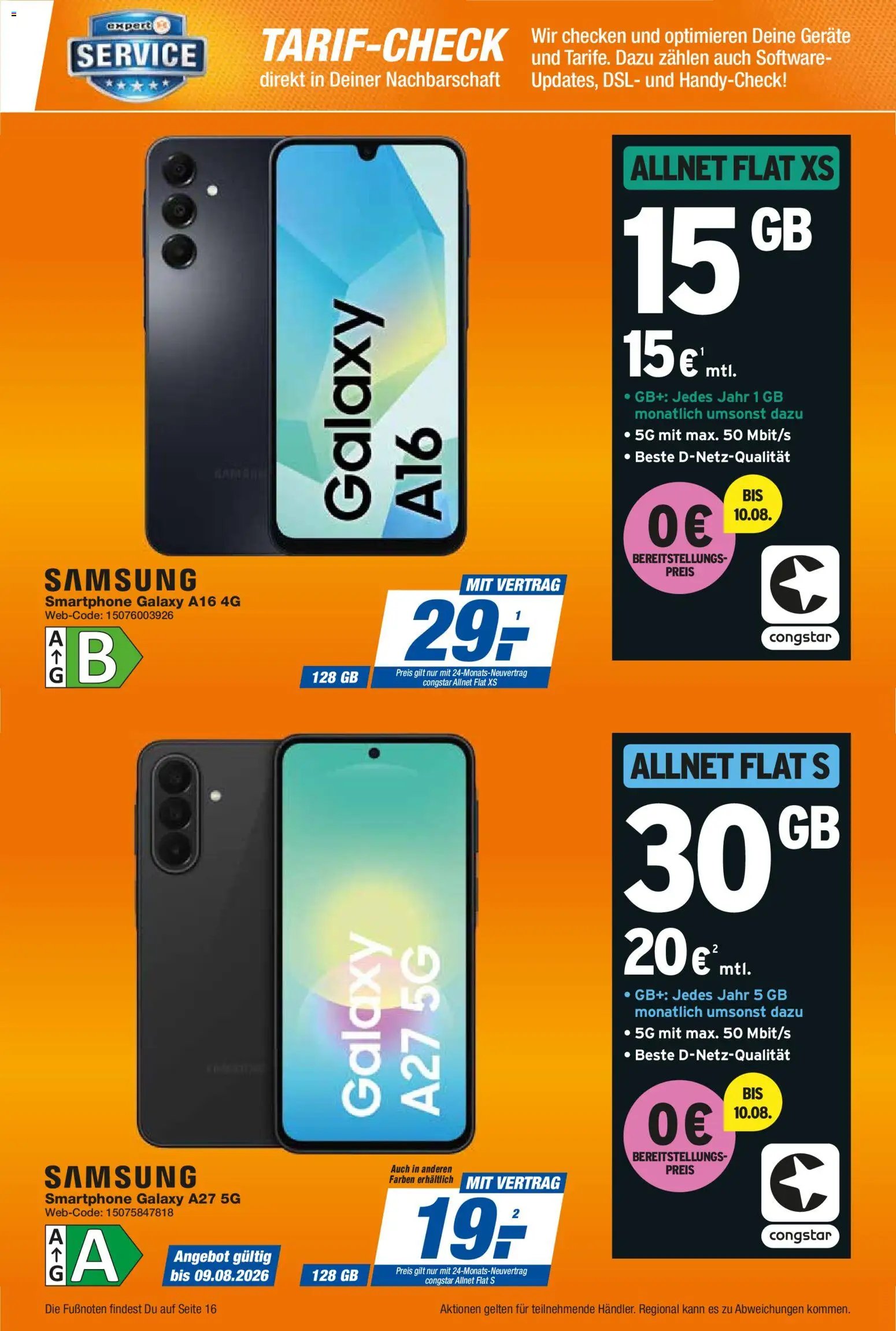 Expert Smarthphone Highlights im August