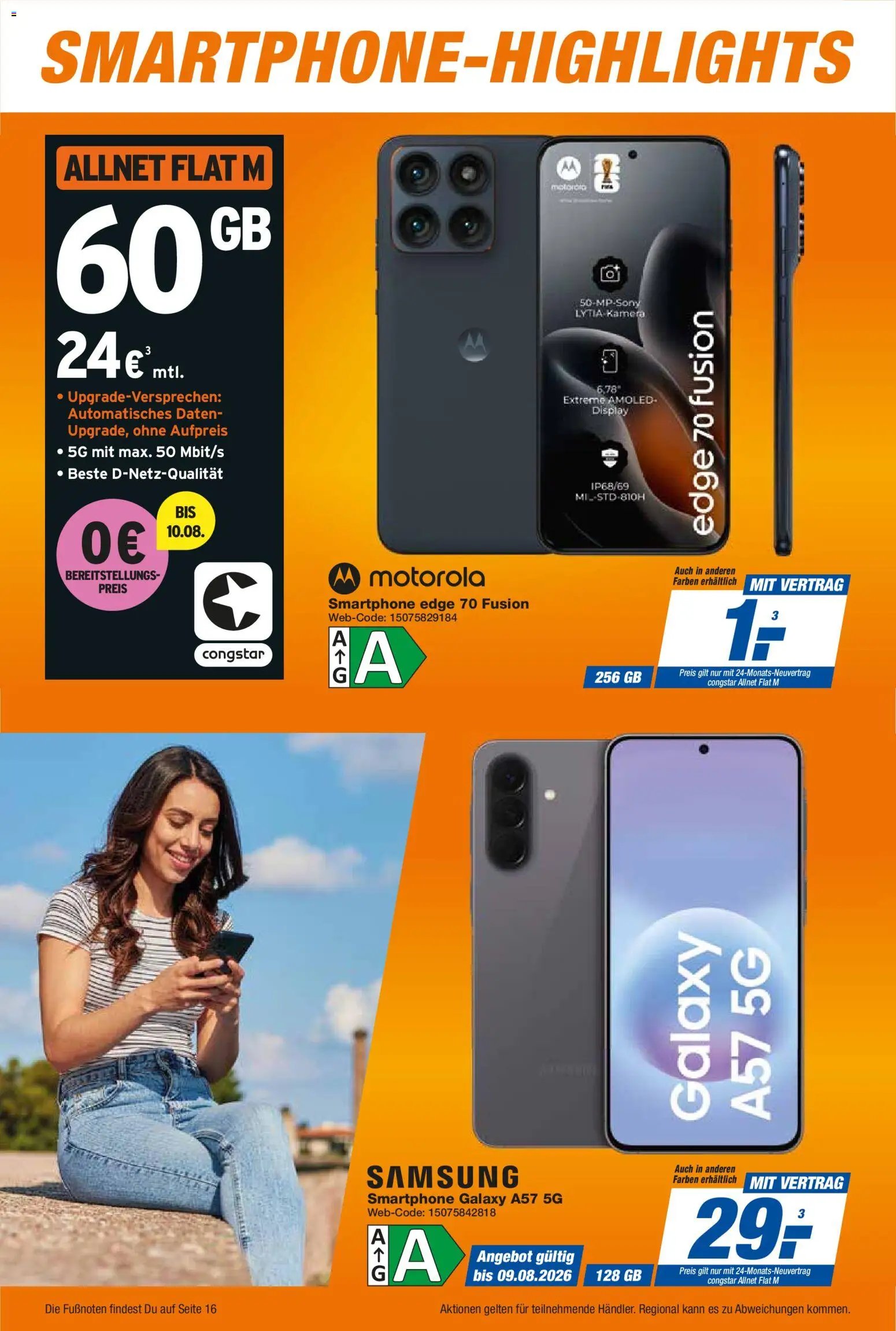 Expert Smarthphone Highlights im August