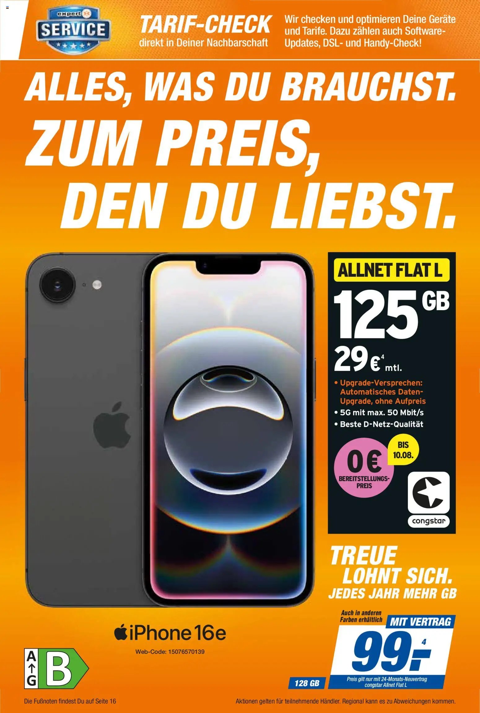 Expert Smarthphone Highlights im August