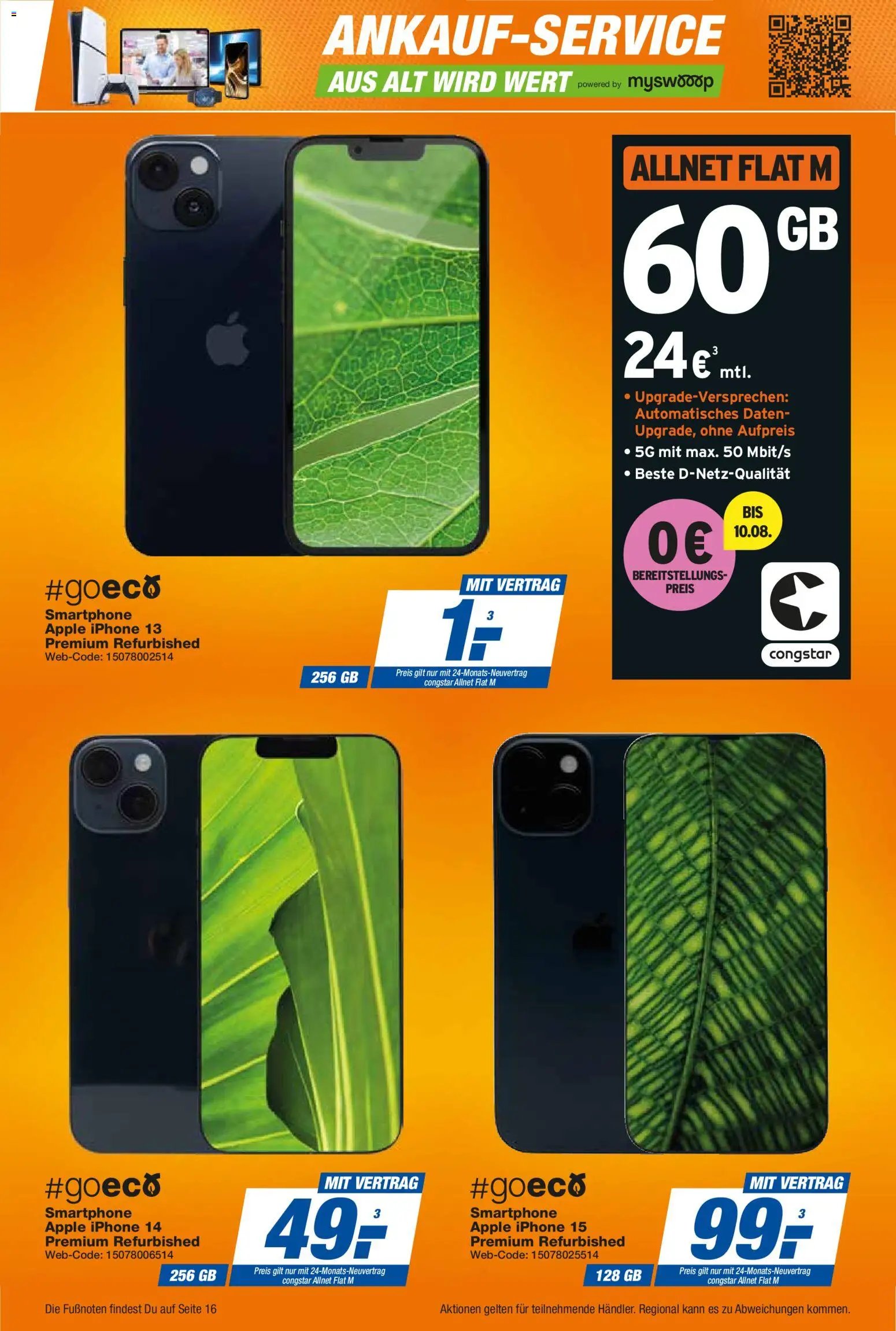 Expert Smarthphone Highlights im August