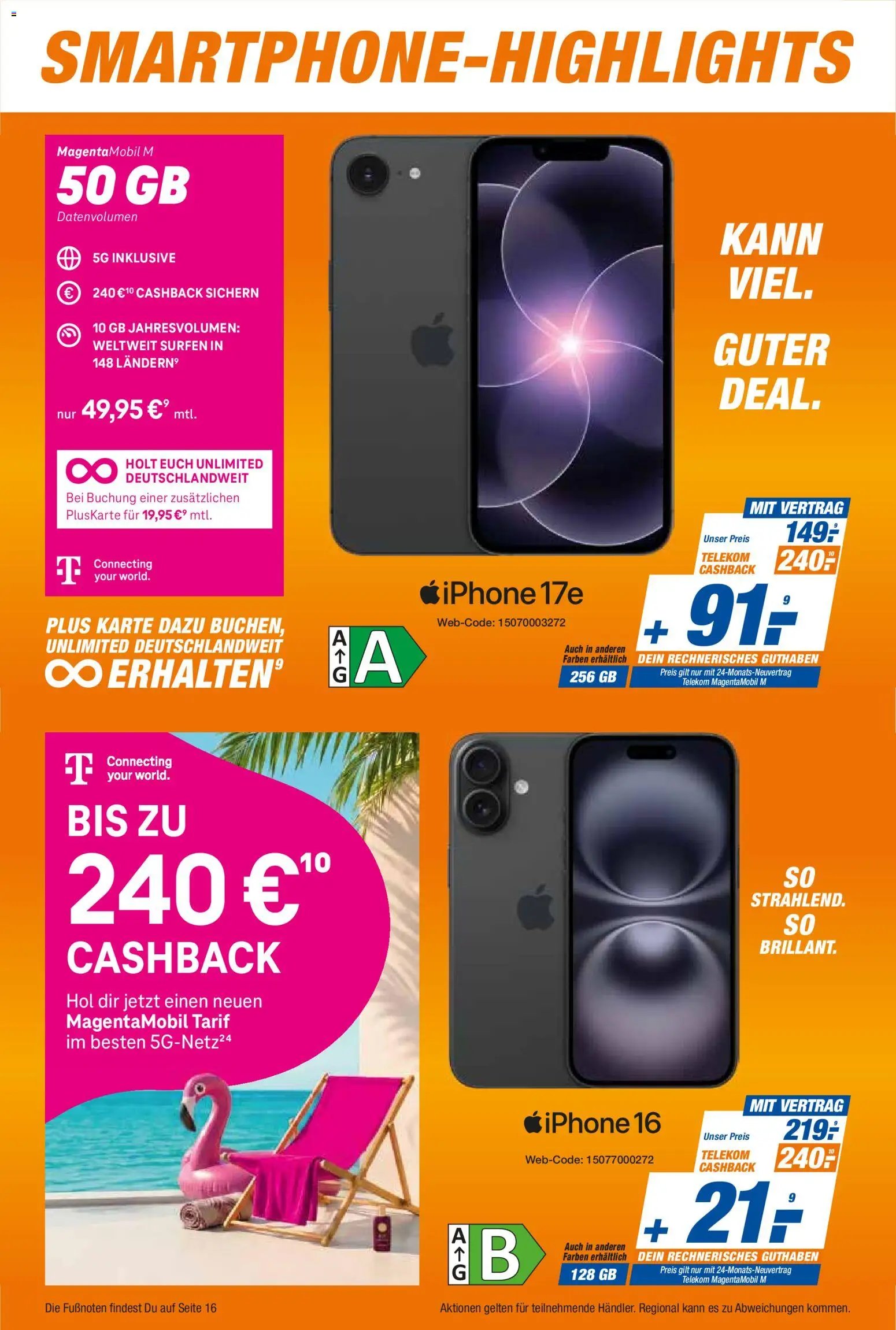 Expert Smarthphone Highlights im August