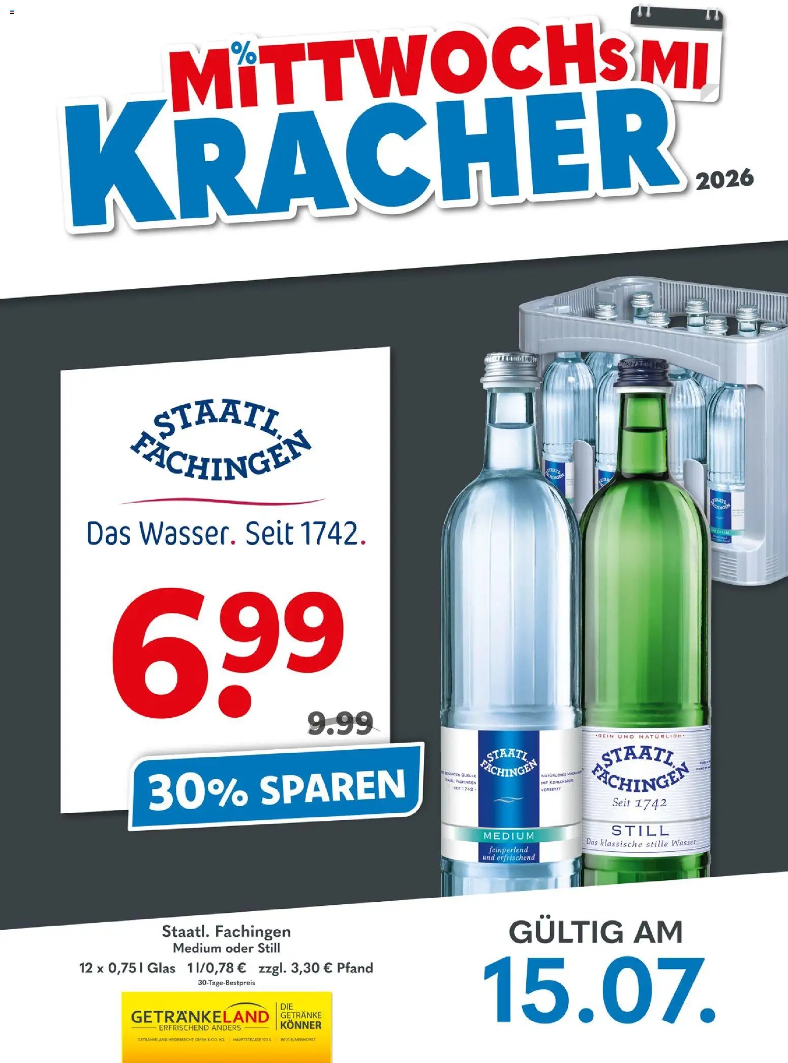 Getränkeland Mittwochs Kracher