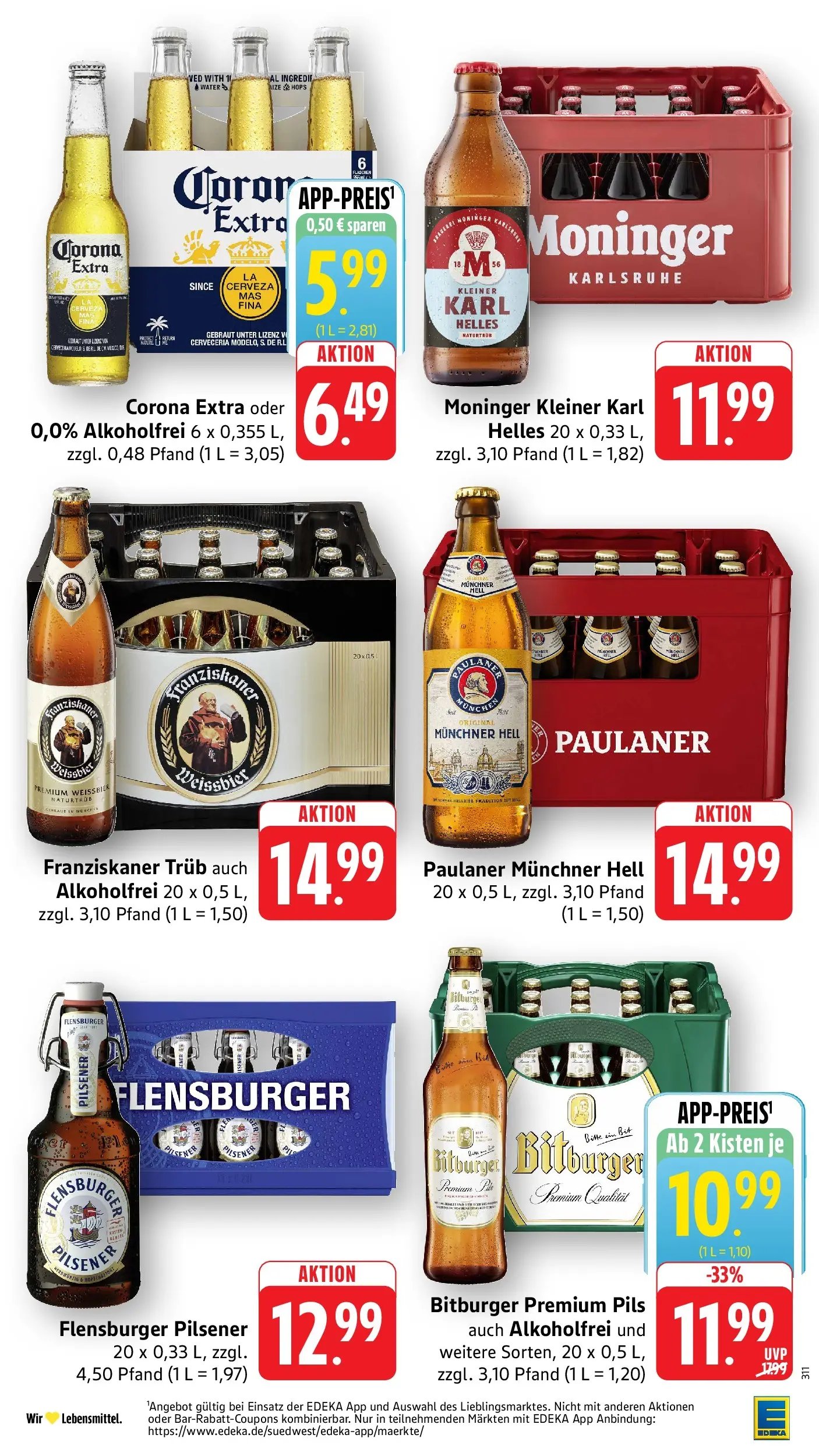 Edeka prospekt Karlsbad-Langensteinbach
