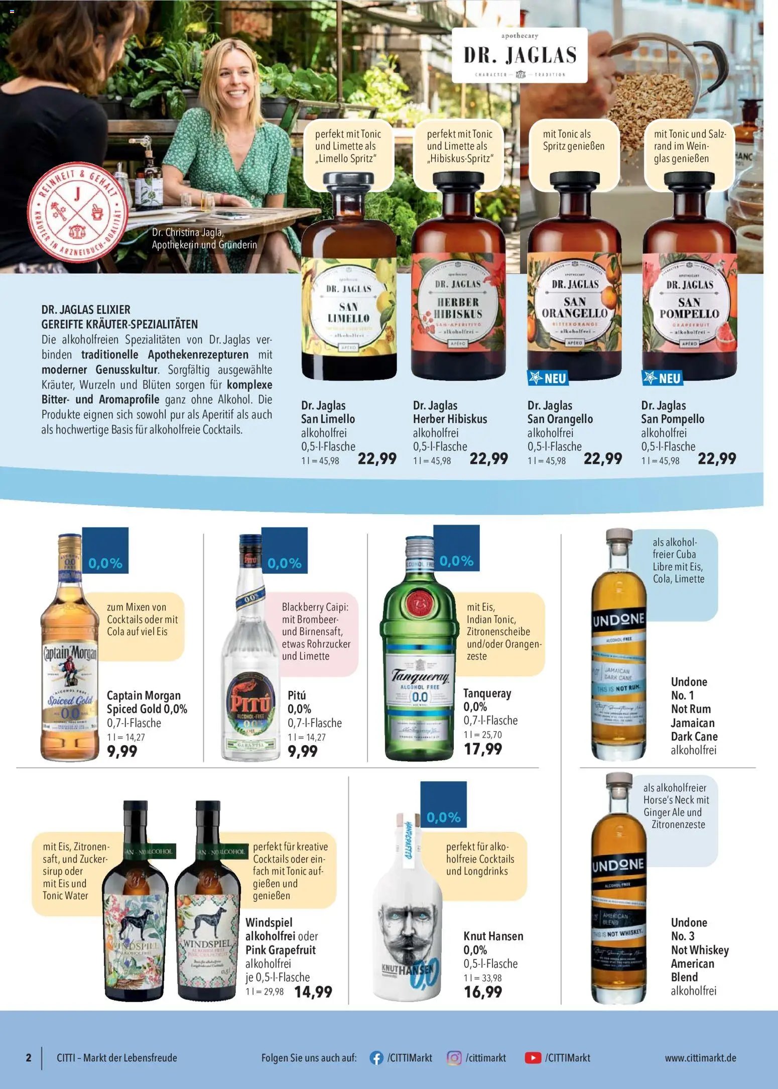 CITTI Markt  Alkoholfreie Alternativen