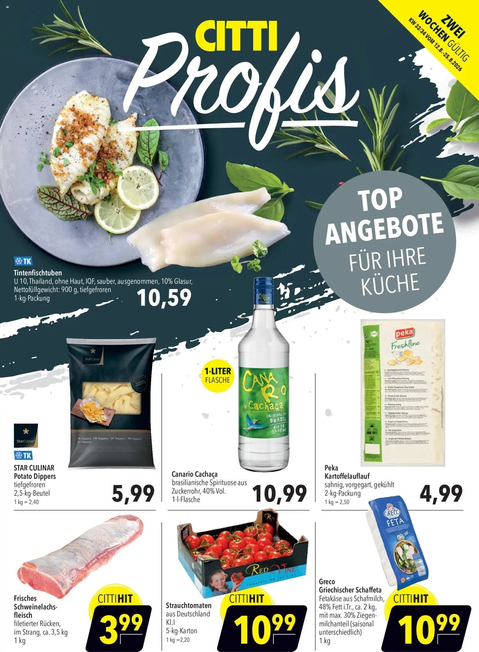 CITTI Markt Aktuelle Angebote für Profis