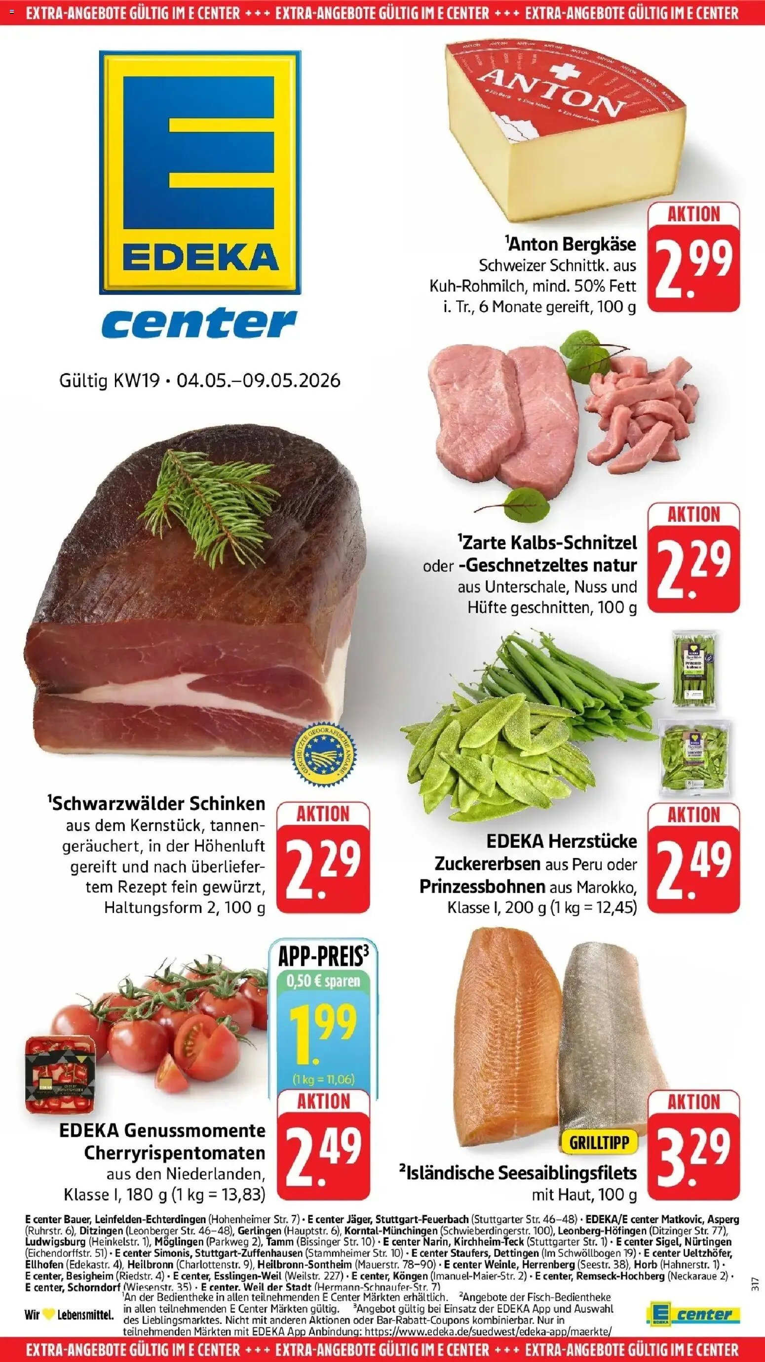 E center Prospekt Köngen	 (2026-05-04 - 2026-05-09)