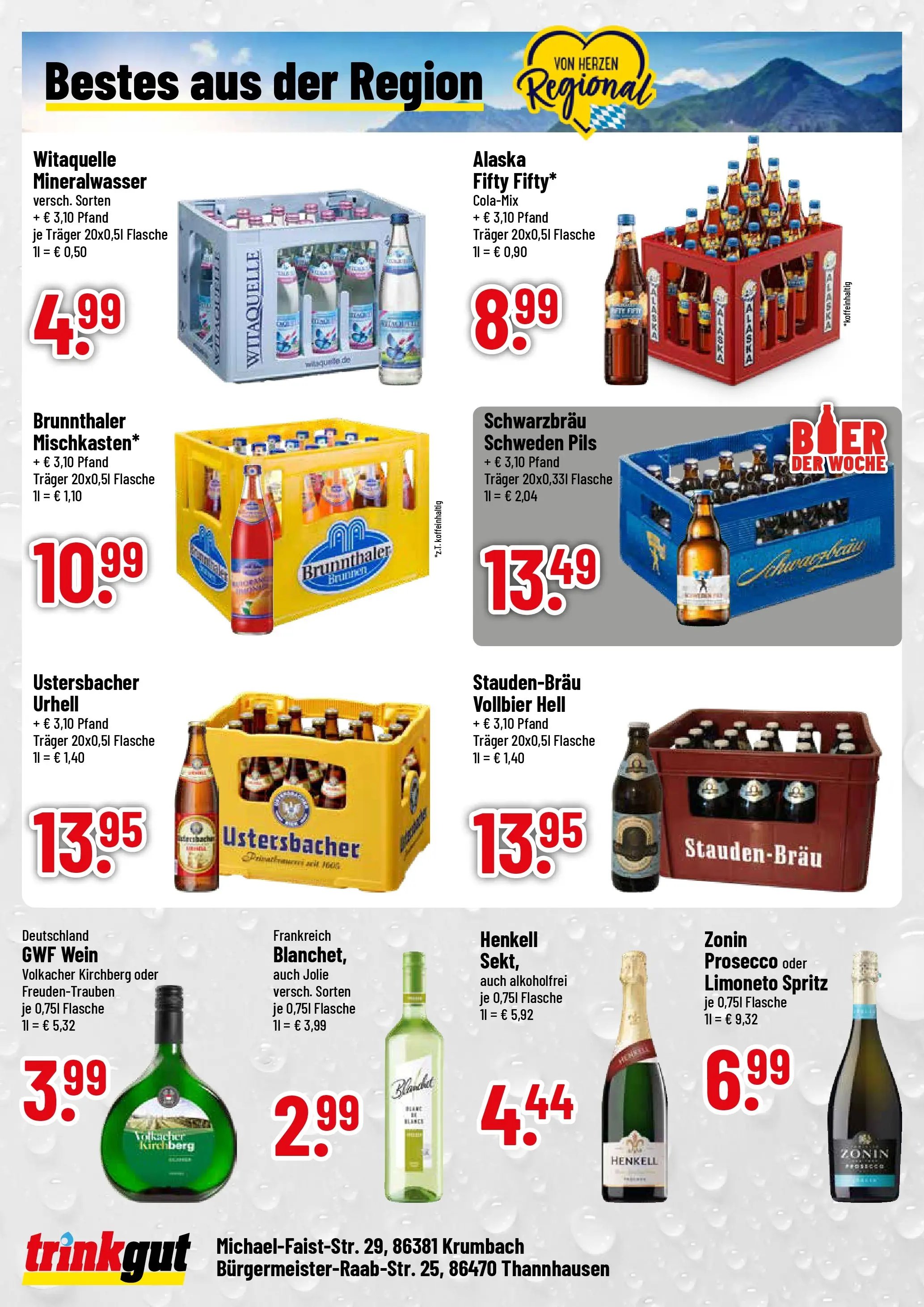 Trinkgut Prospekt Krumbach