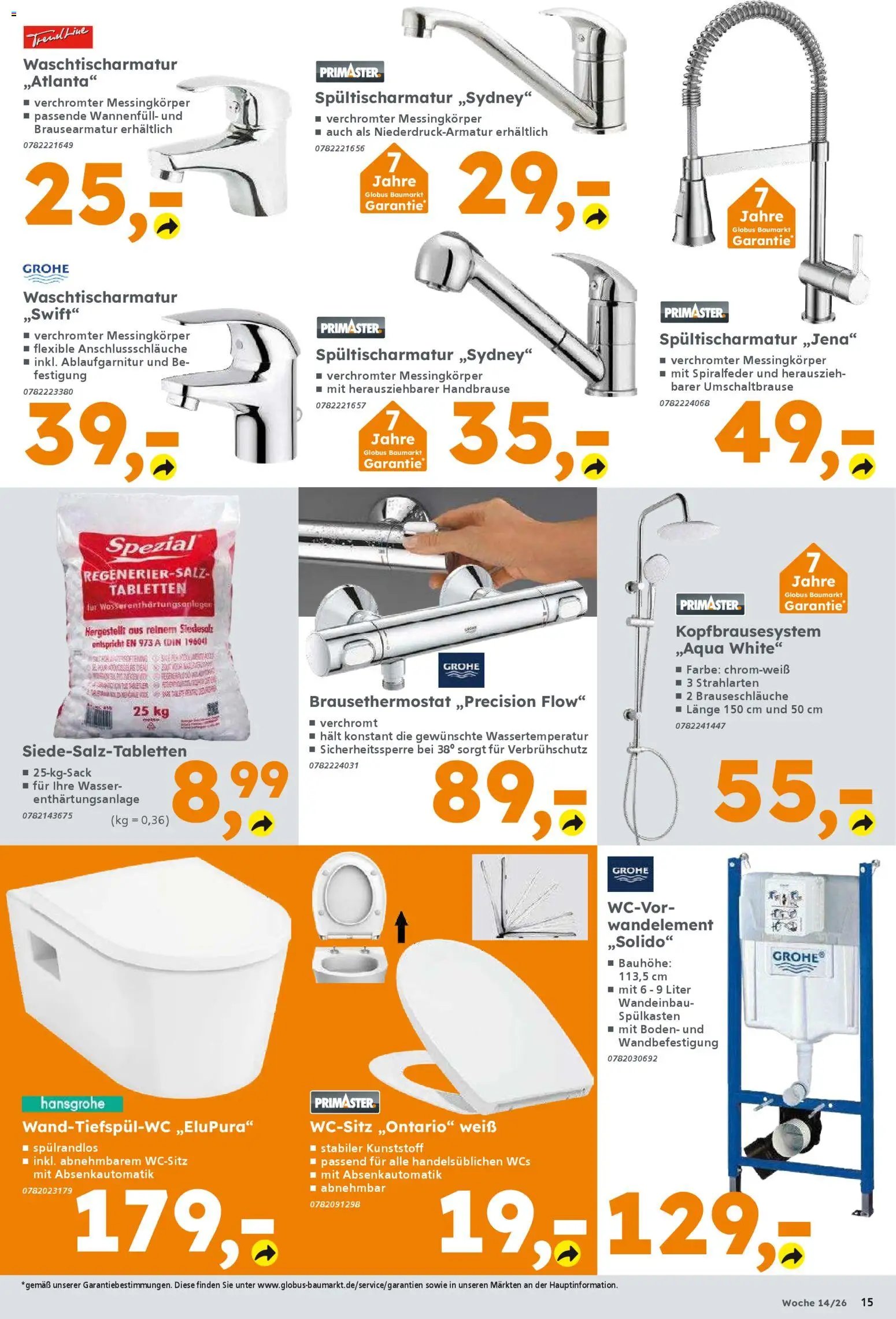 Globus Baumarkt Prospekt 	