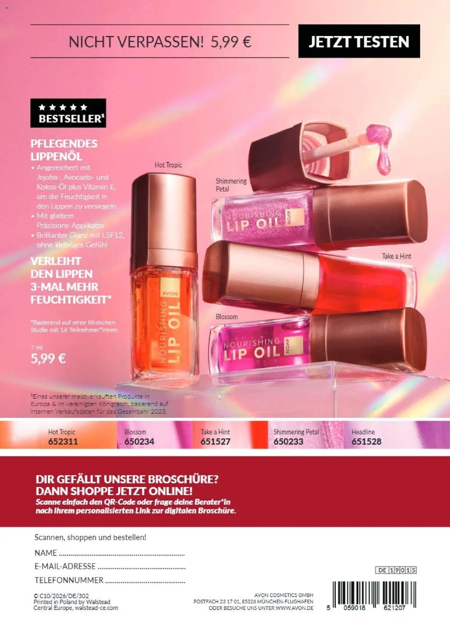 AVON Katalog Oktober 2026
