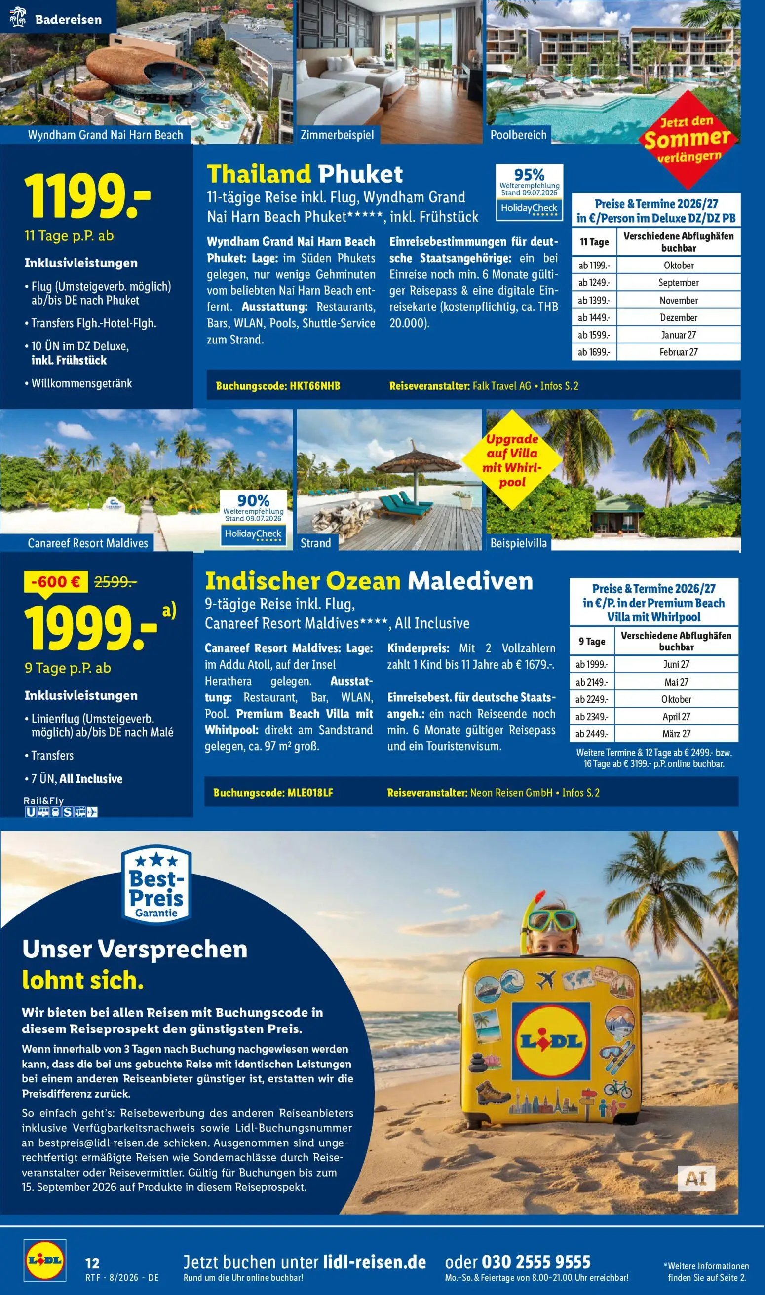 Lidl Reisen Prospekt