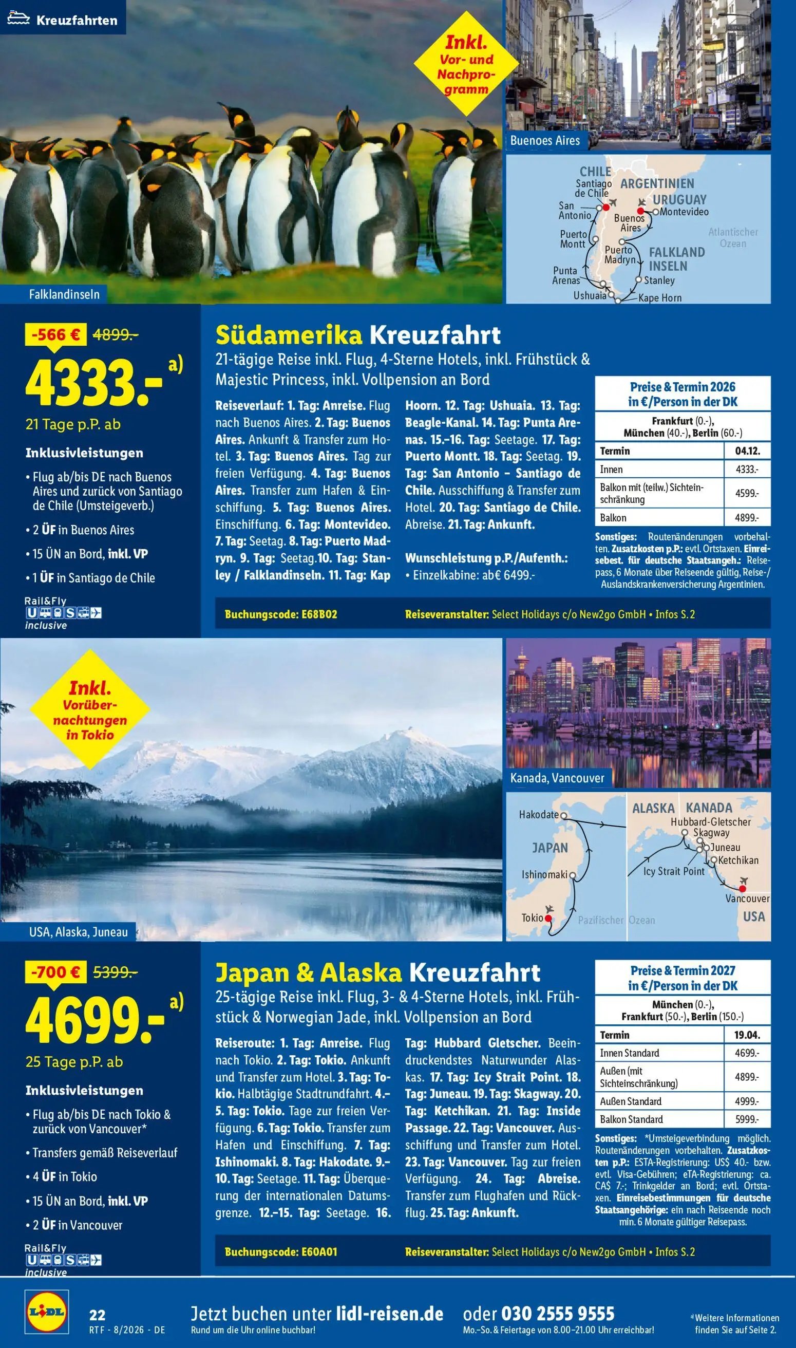 Lidl Reisen Prospekt
