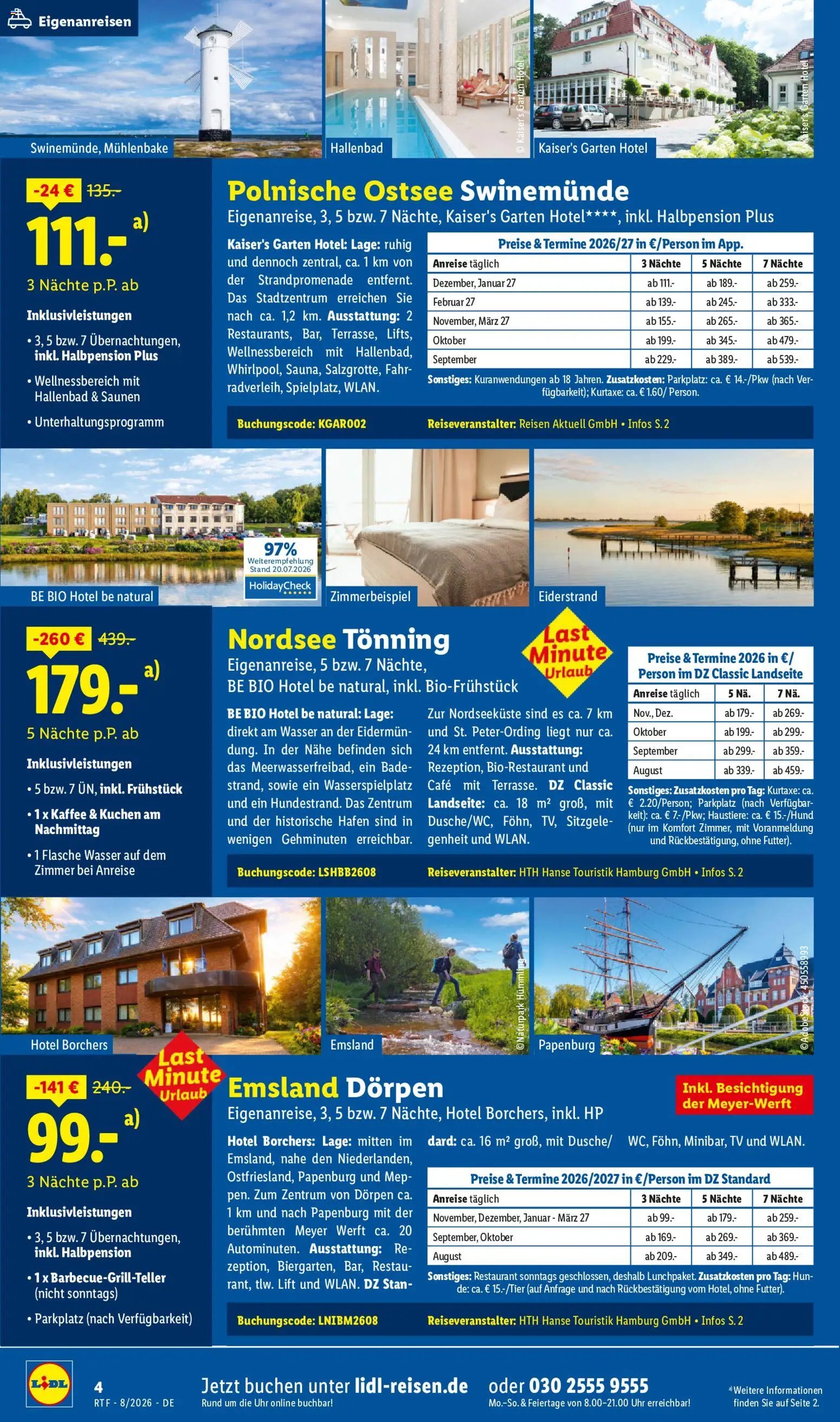 Lidl Reisen Prospekt