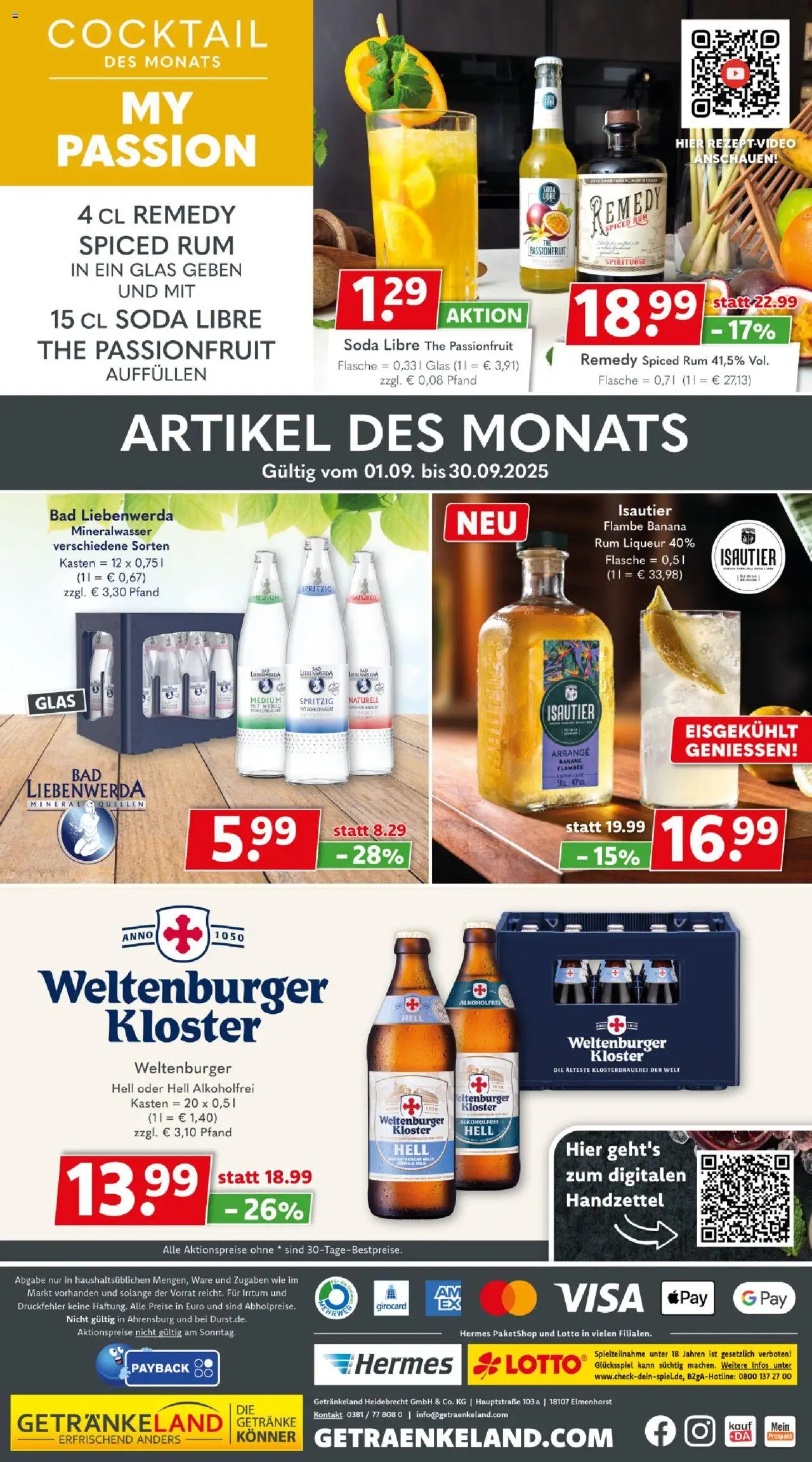 Getränkeland Prospekt 	 (2025-09-01 - 2025-09-13) | 15