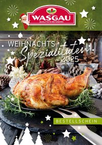 Wasgau Bestellschein Metzgerei