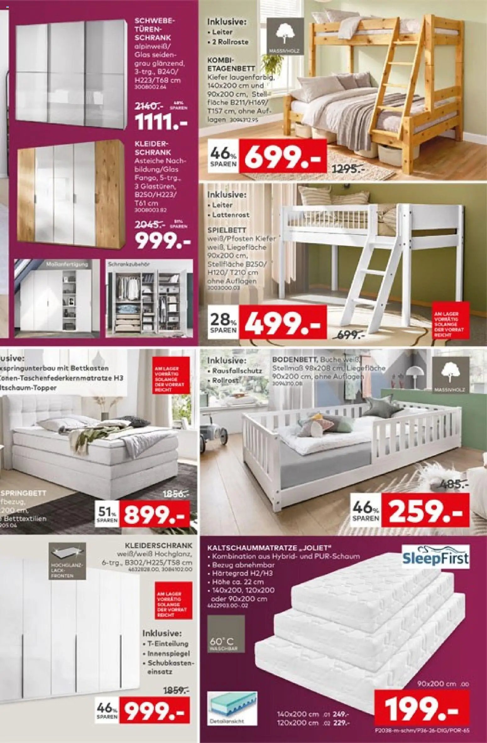 Porta! Prospekt Bis zu 35% auf Möbel und Teppiche