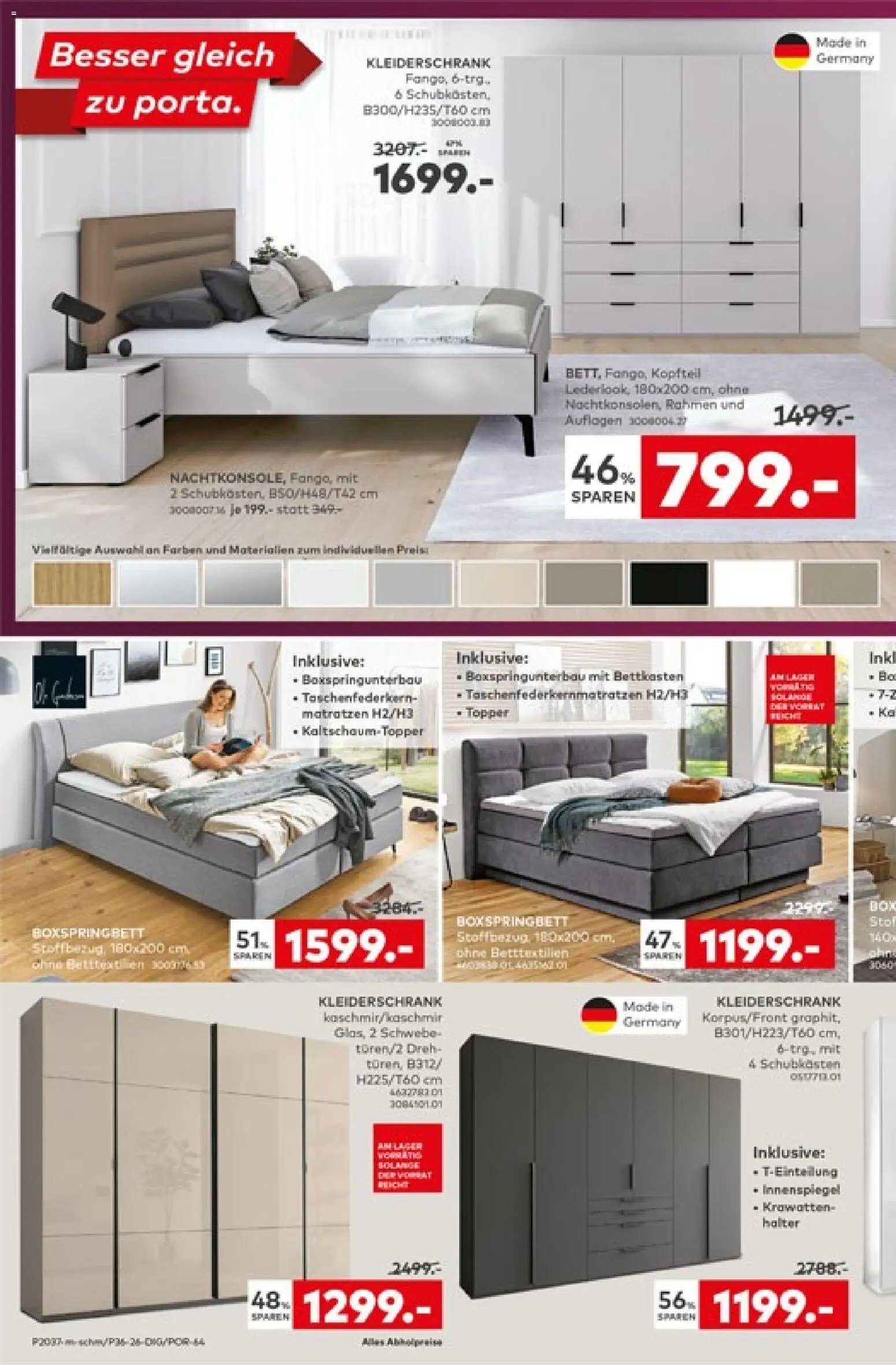 Porta! Prospekt Bis zu 35% auf Möbel und Teppiche