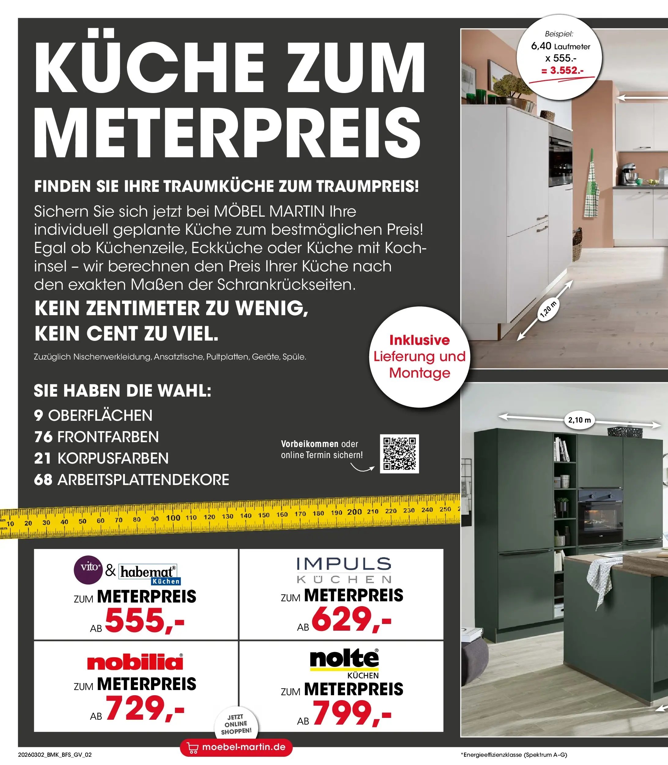 Möbel Martin Wochenangebote (2026-03-02 - 2026-03-31)