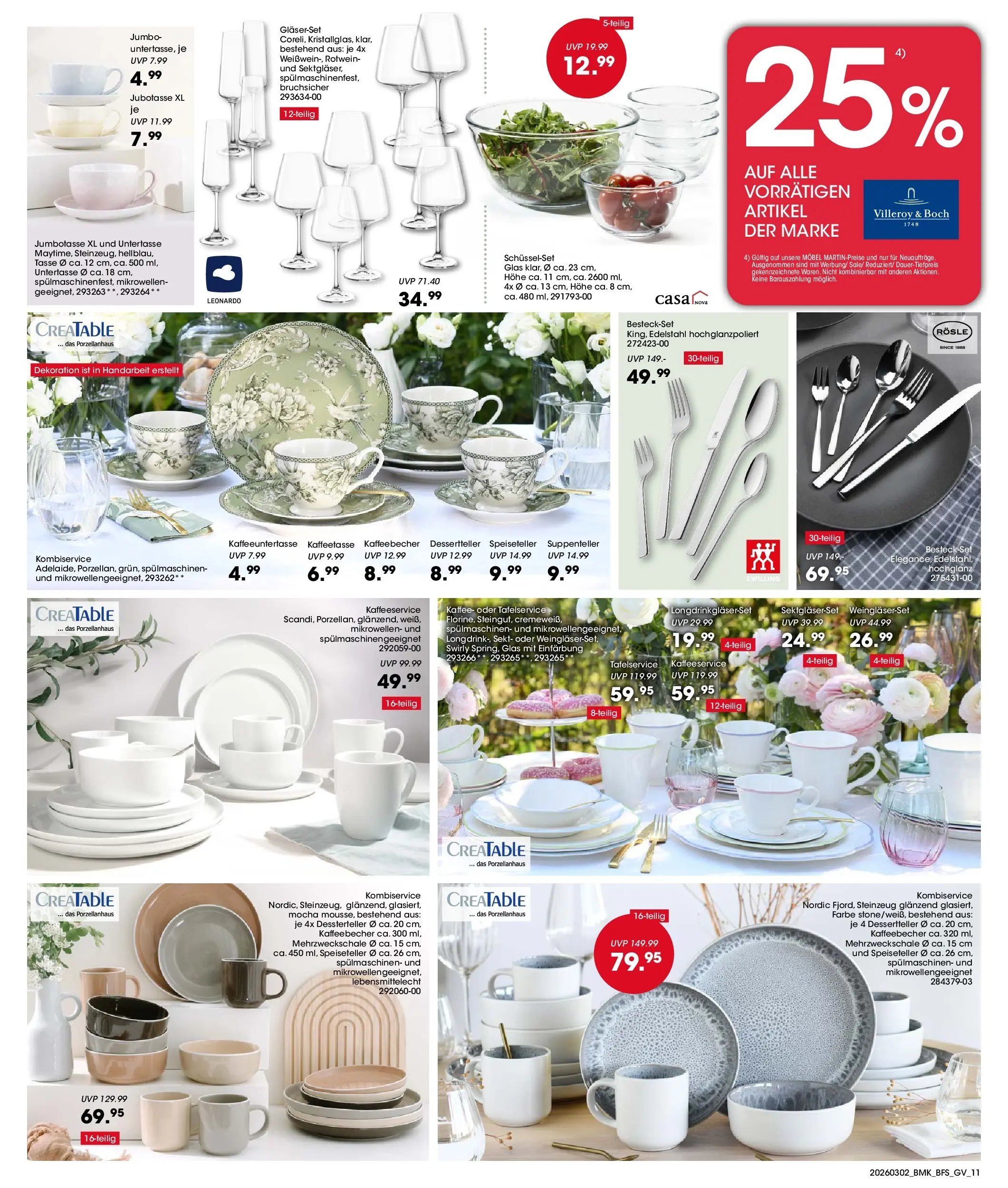 Möbel Martin Wochenangebote (2026-03-02 - 2026-03-31)