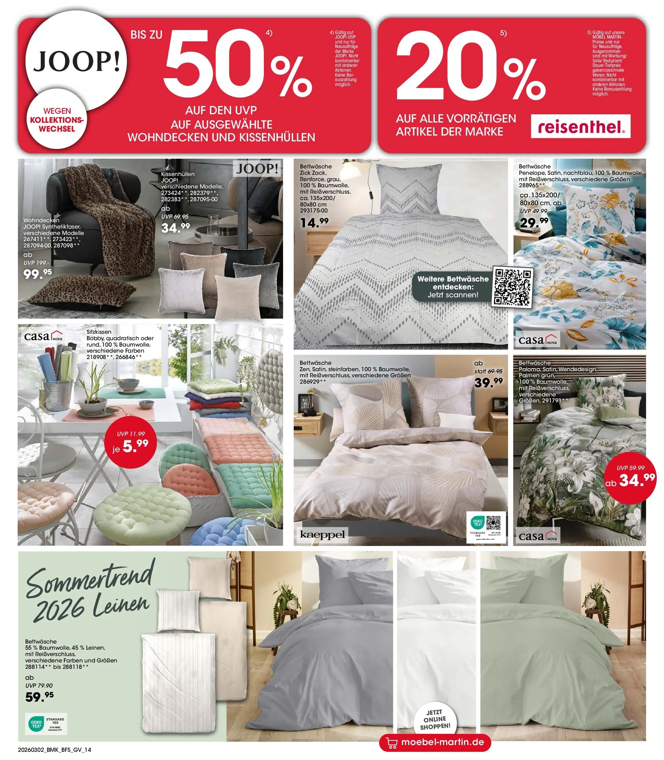 Möbel Martin Wochenangebote (2026-03-02 - 2026-03-31)