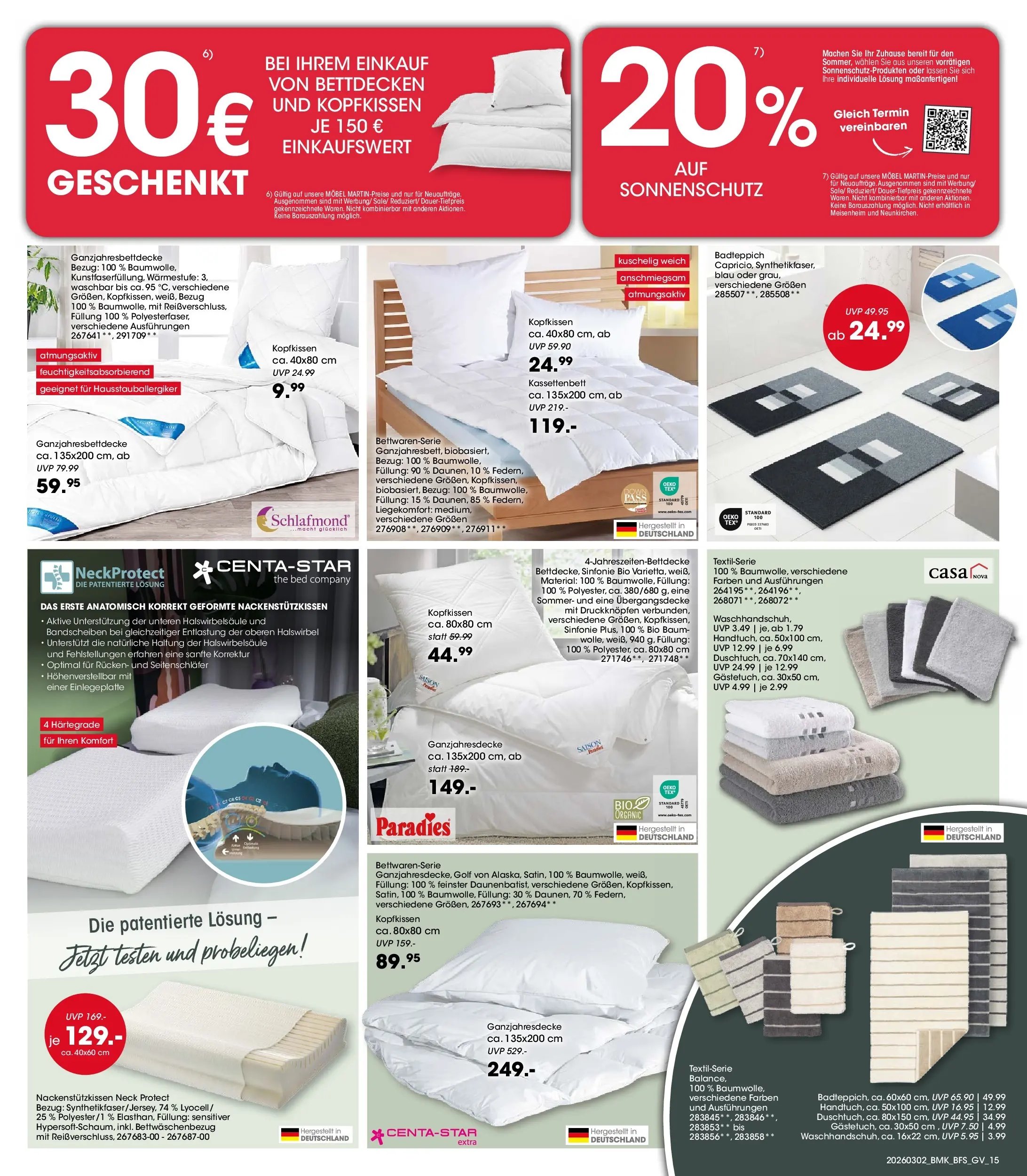 Möbel Martin Wochenangebote (2026-03-02 - 2026-03-31)