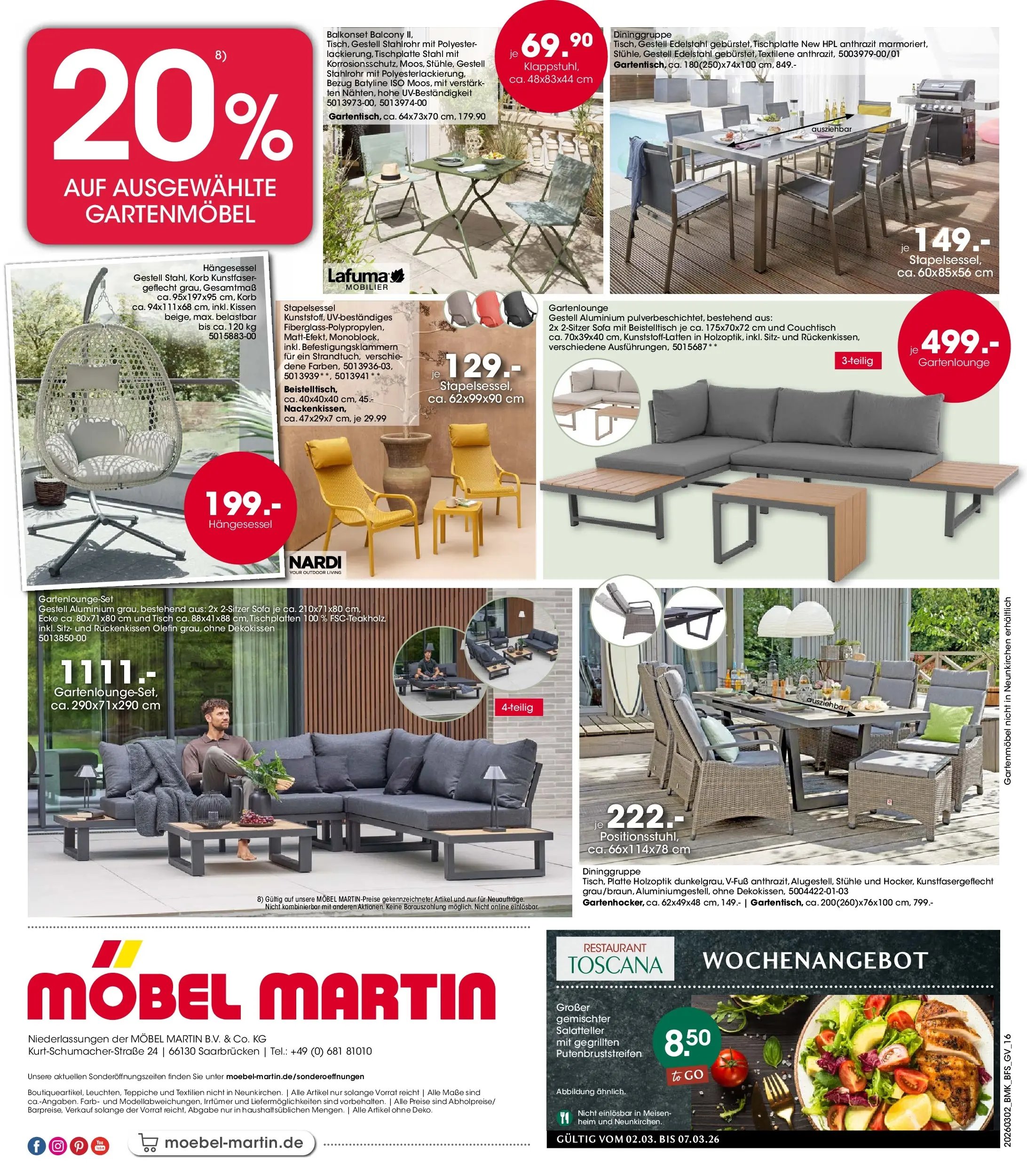 Möbel Martin Wochenangebote (2026-03-02 - 2026-03-31)