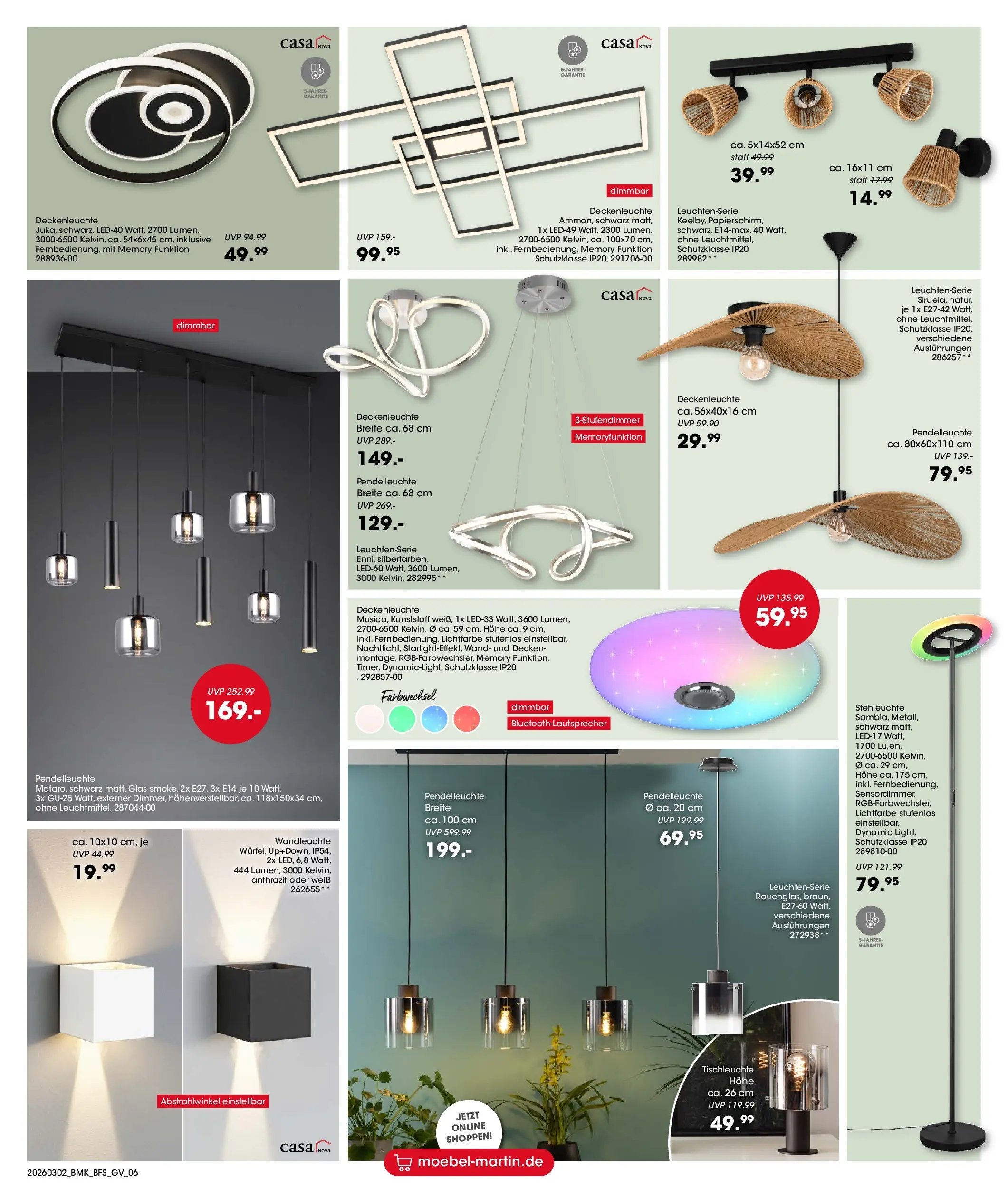 Möbel Martin Wochenangebote (2026-03-02 - 2026-03-31)