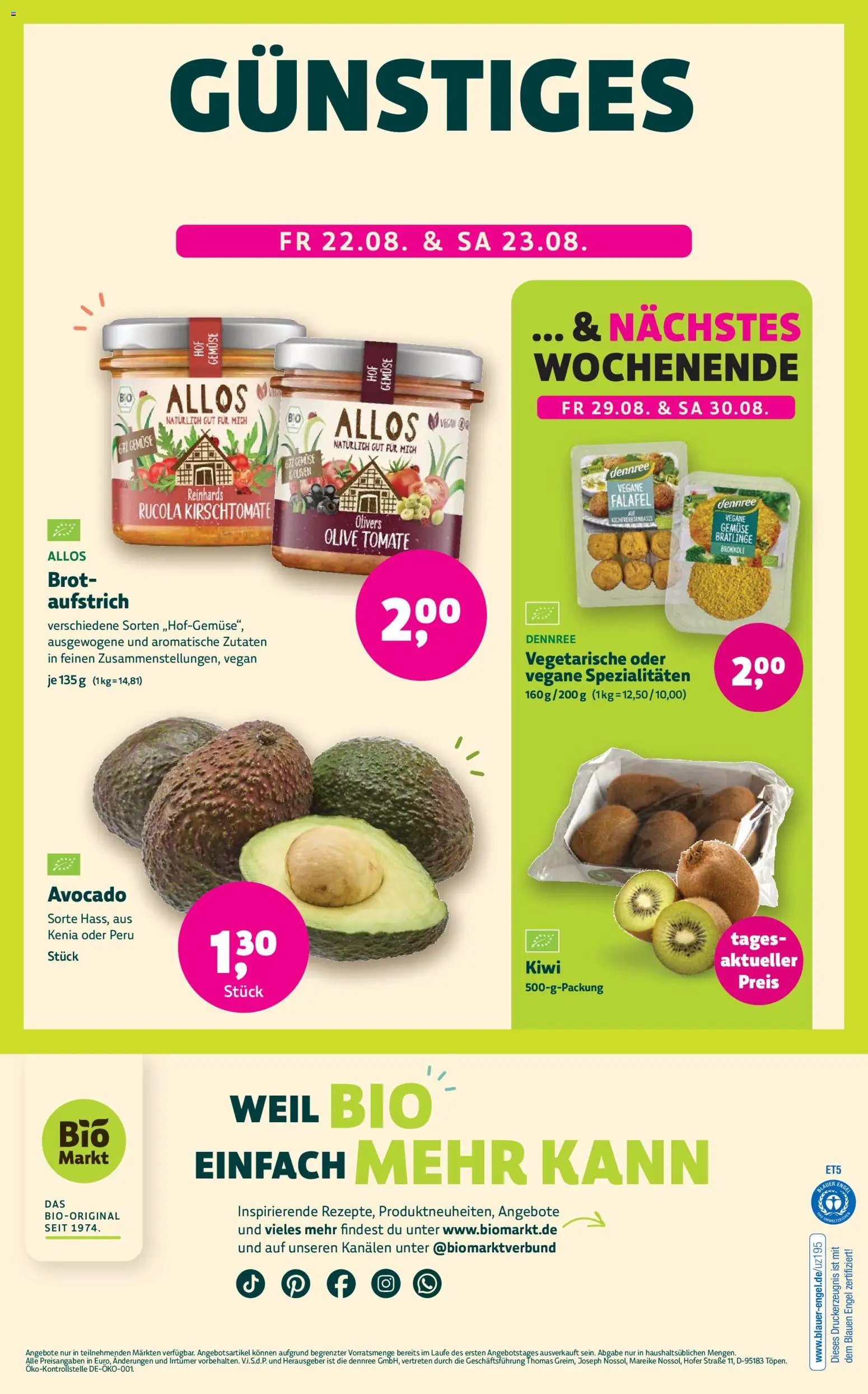 BioMarkt Prospekt