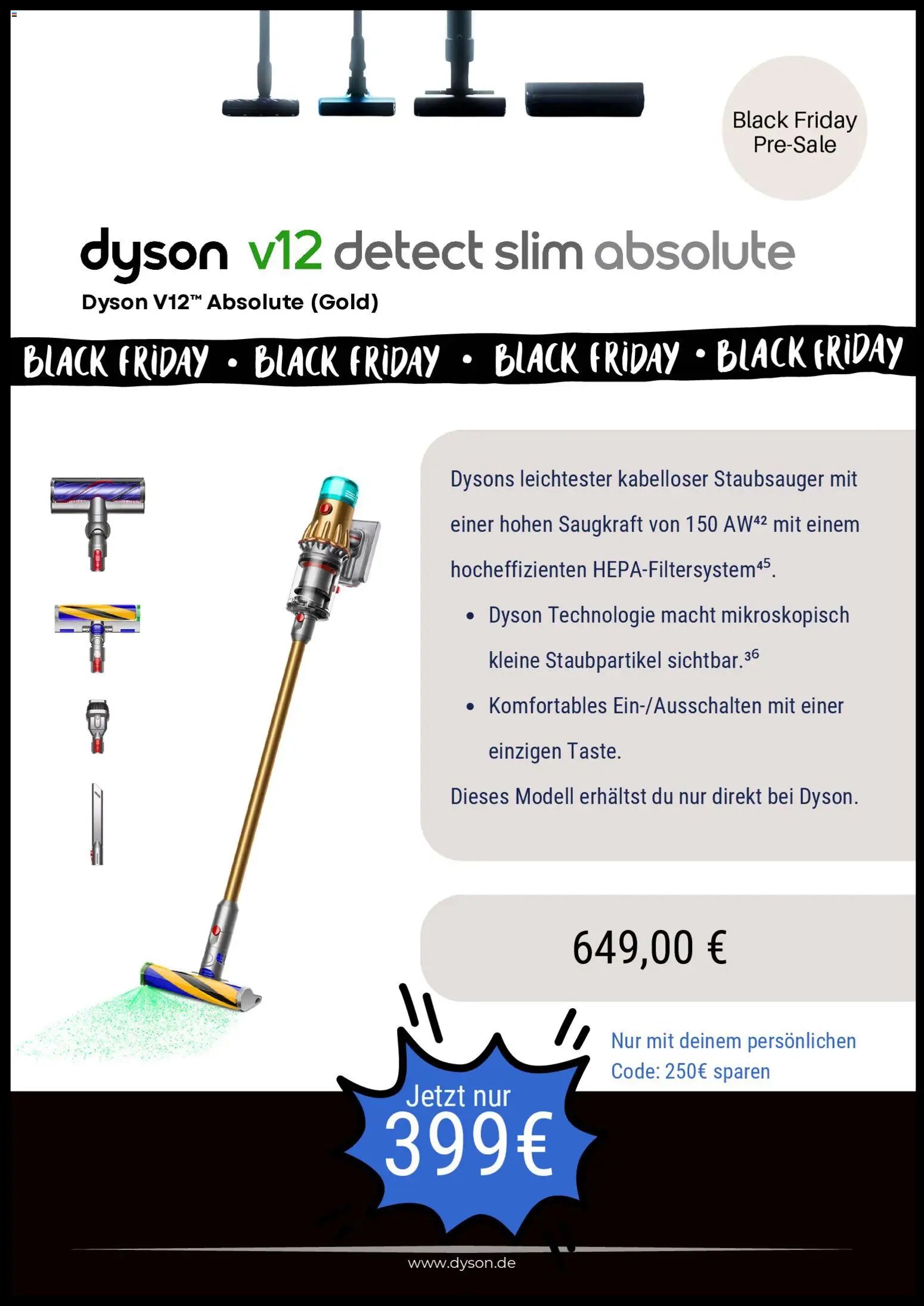 Dyson - Black Friday
