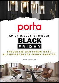 Porta! Black Friday Ankündigung