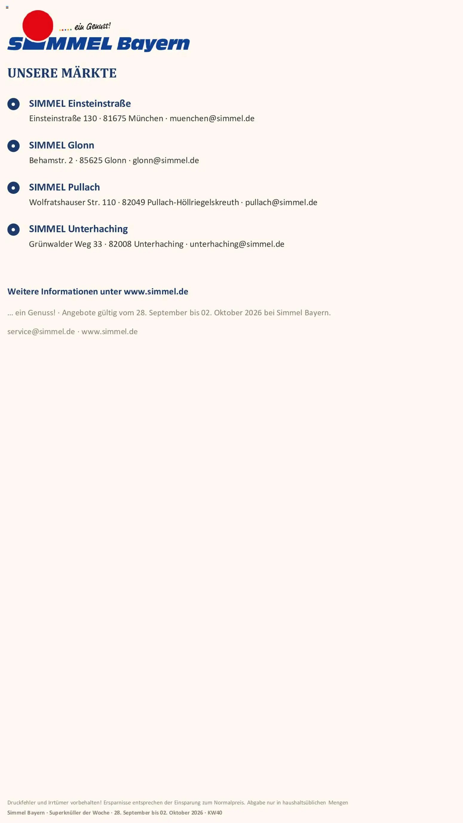 Simmel Bayern