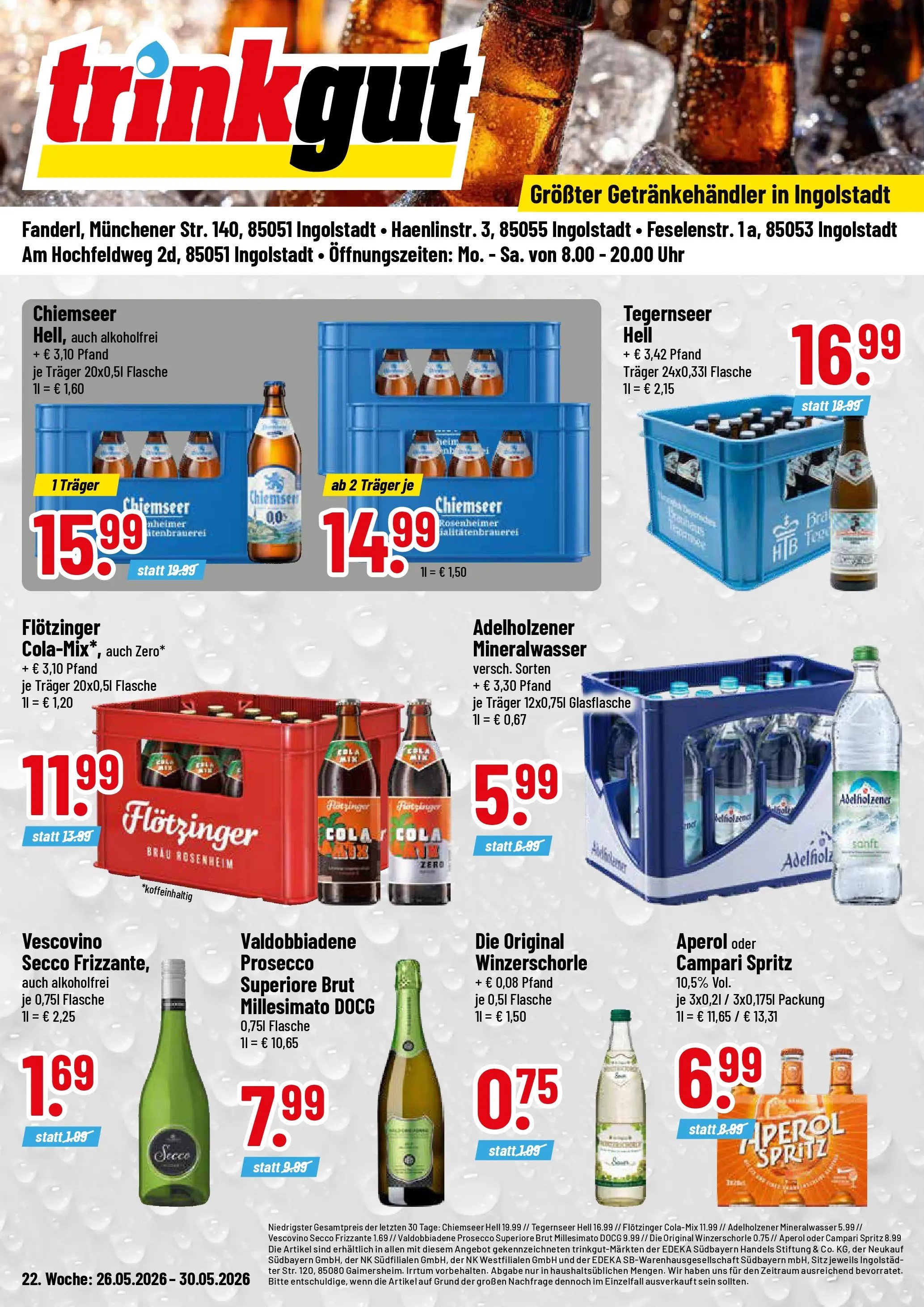 Trinkgut Prospekt Ingolstadt
