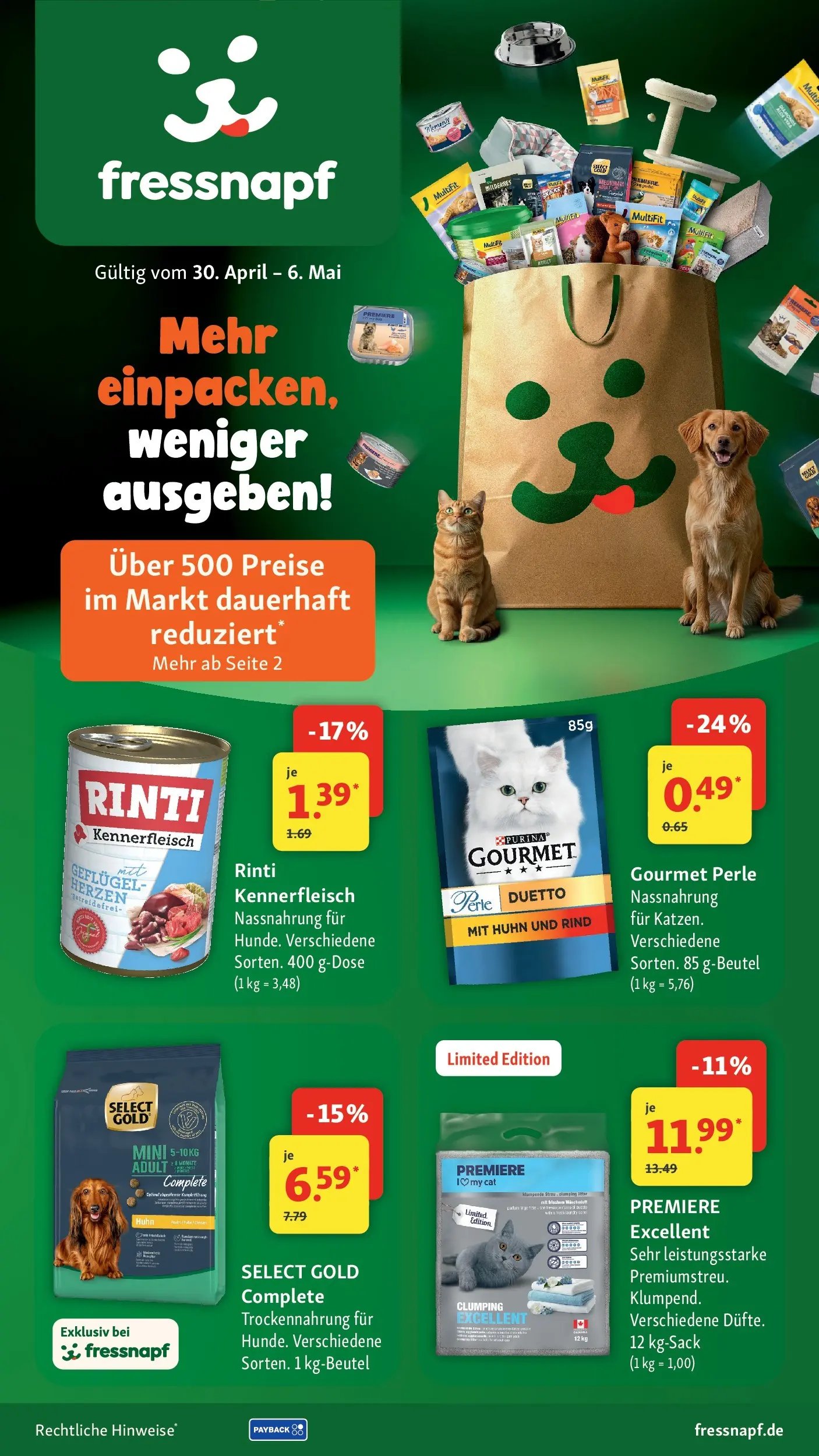Fressnapf Prospekt 	
