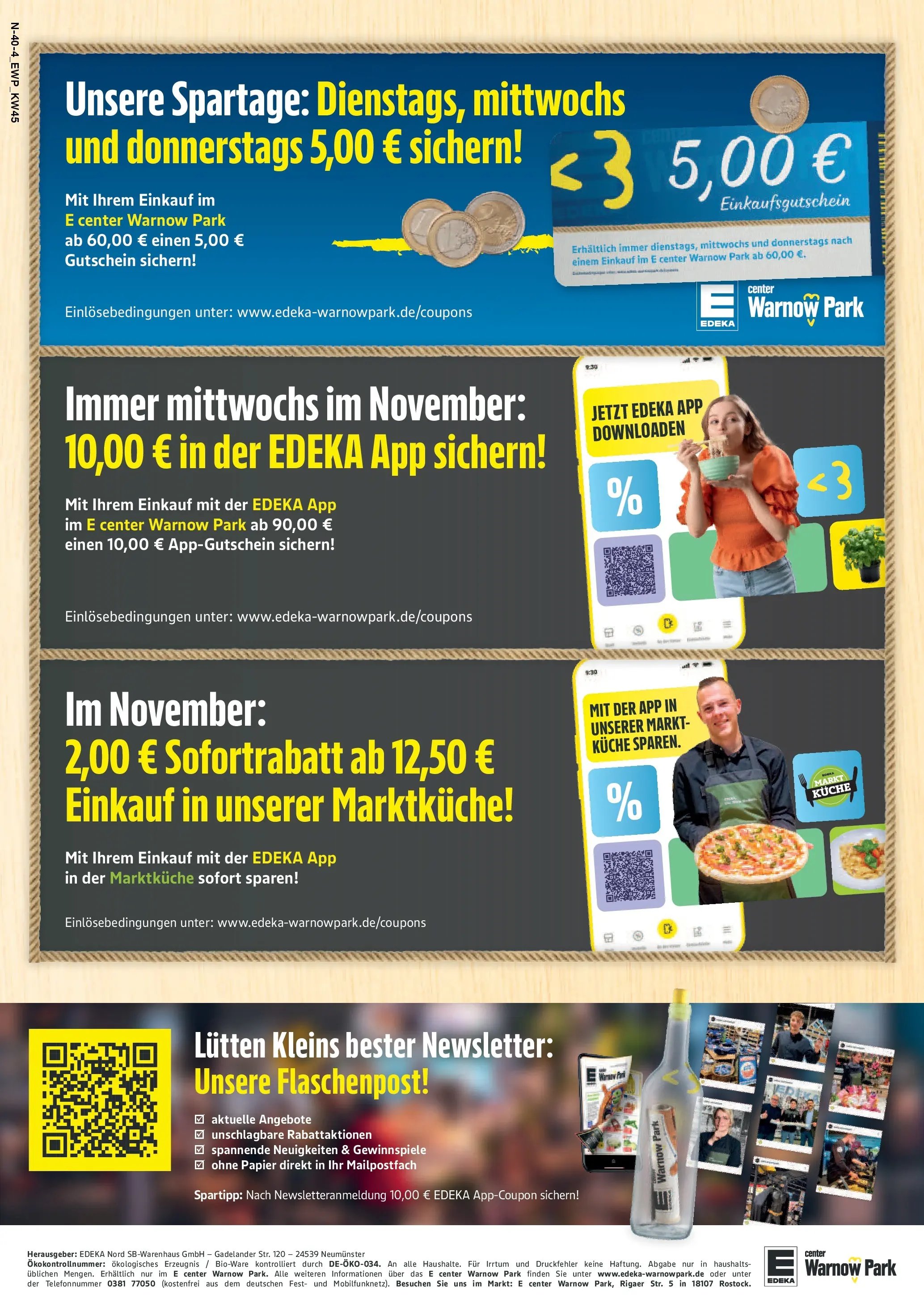 Edeka prospekt Rostock	