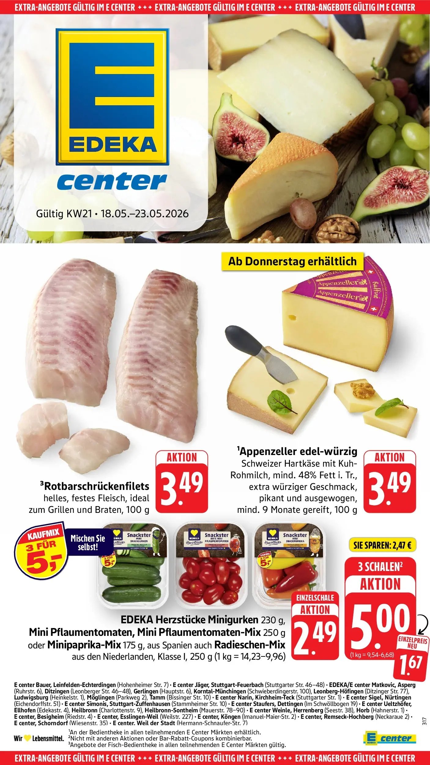 E center Prospekt Kirchheim-Teck	