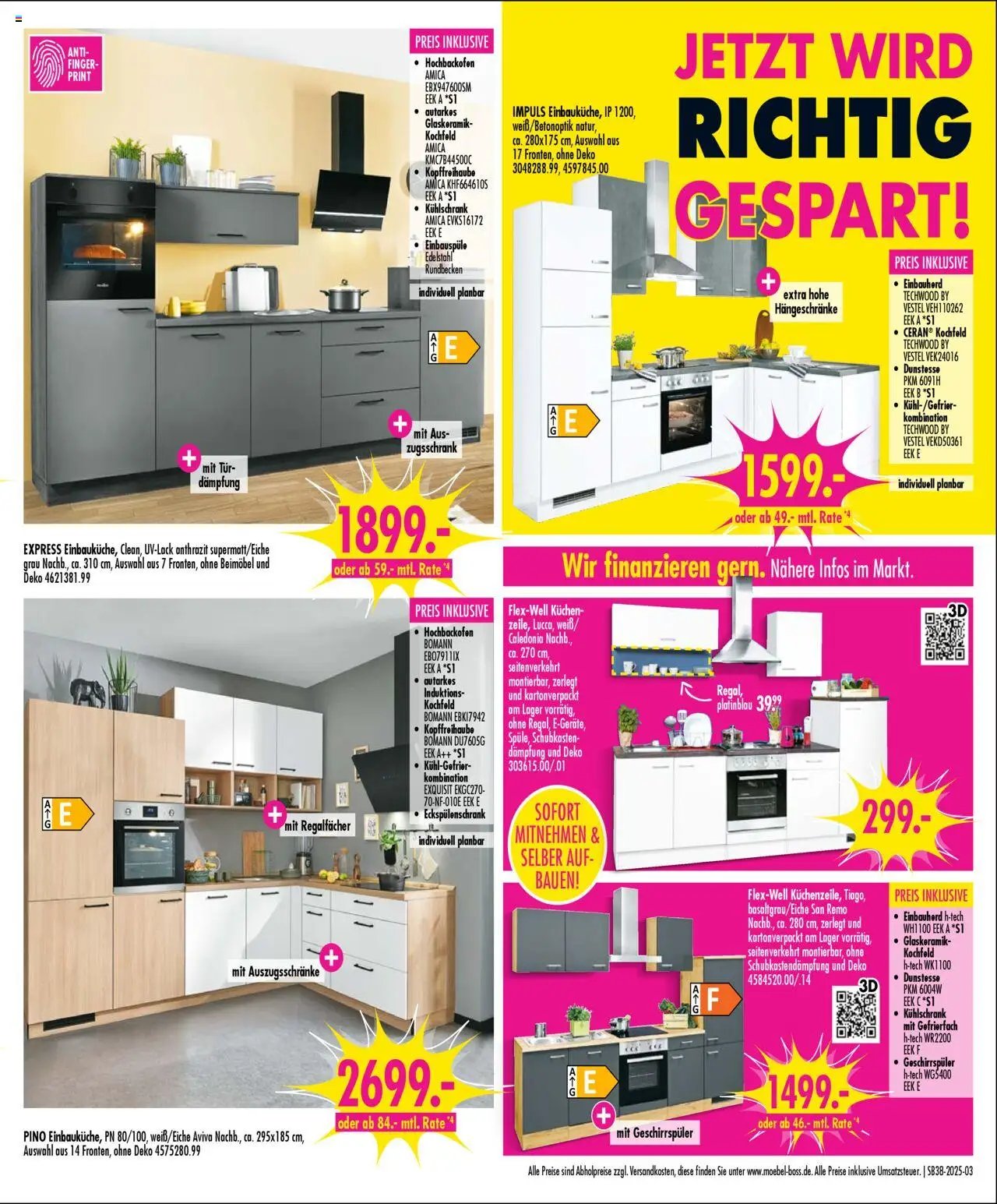 SB Möbel Boss Prospekt Oranienburg	 (2025-09-13 - 2025-09-19) | 3