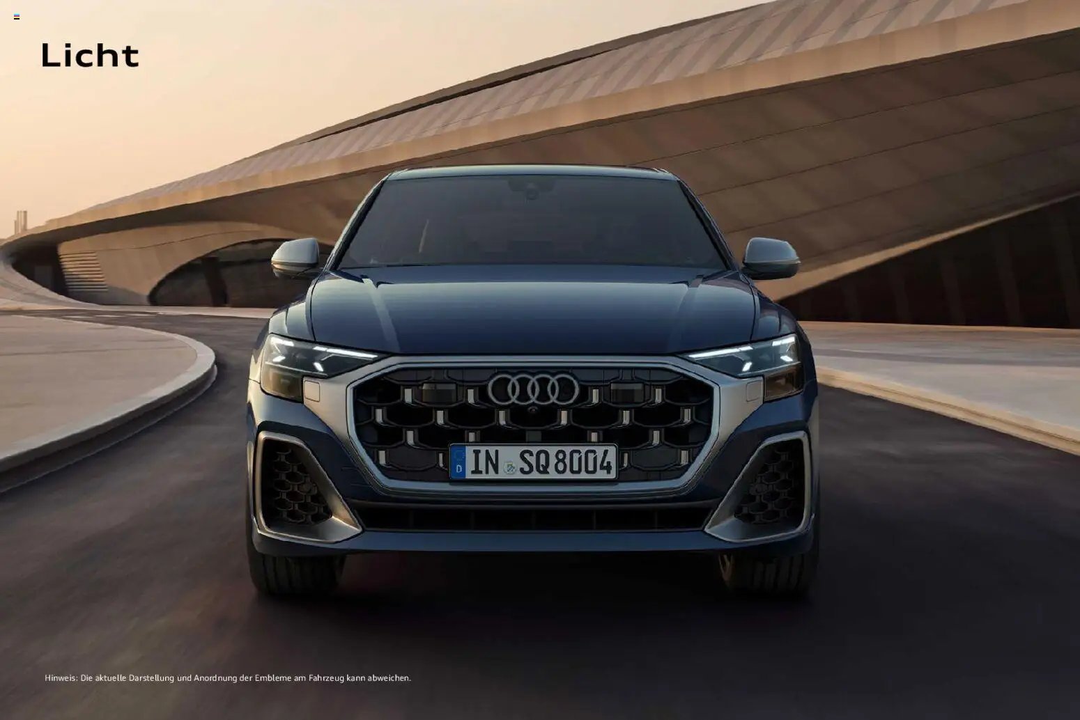 Audi Q8 (2025-11-06 - 2026-11-06)