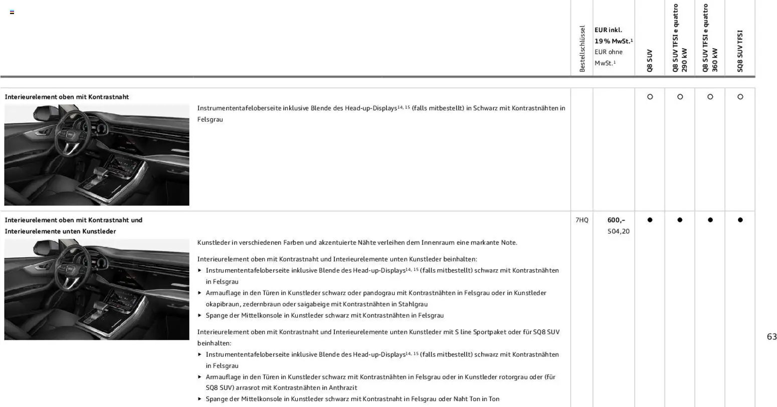 Audi Q8 (2025-11-06 - 2026-11-06)