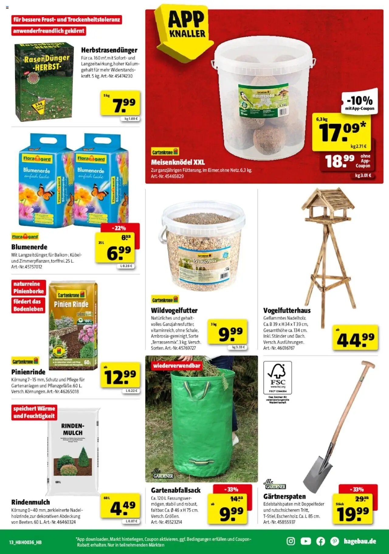 Hagebau Prospekt Leese (2025-08-30 - 2025-09-06) | 13