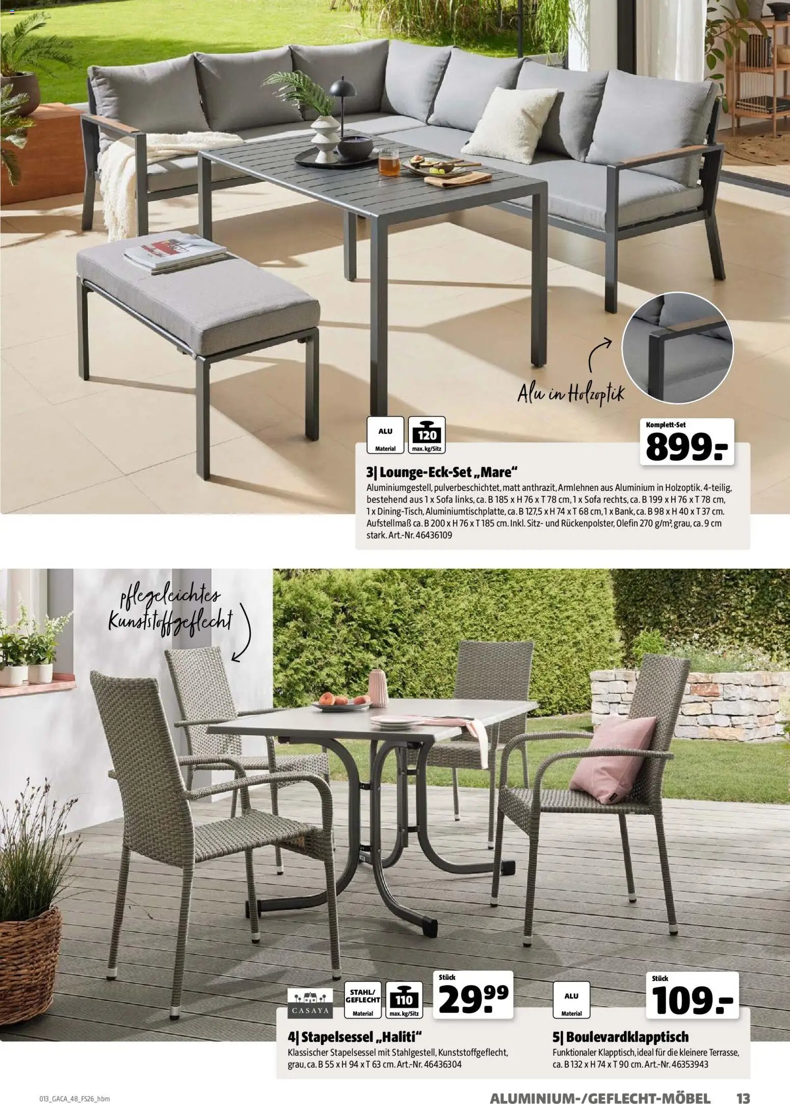 Hagebau Gartenmöbelsortiment (2026-03-02 - 2026-12-31)