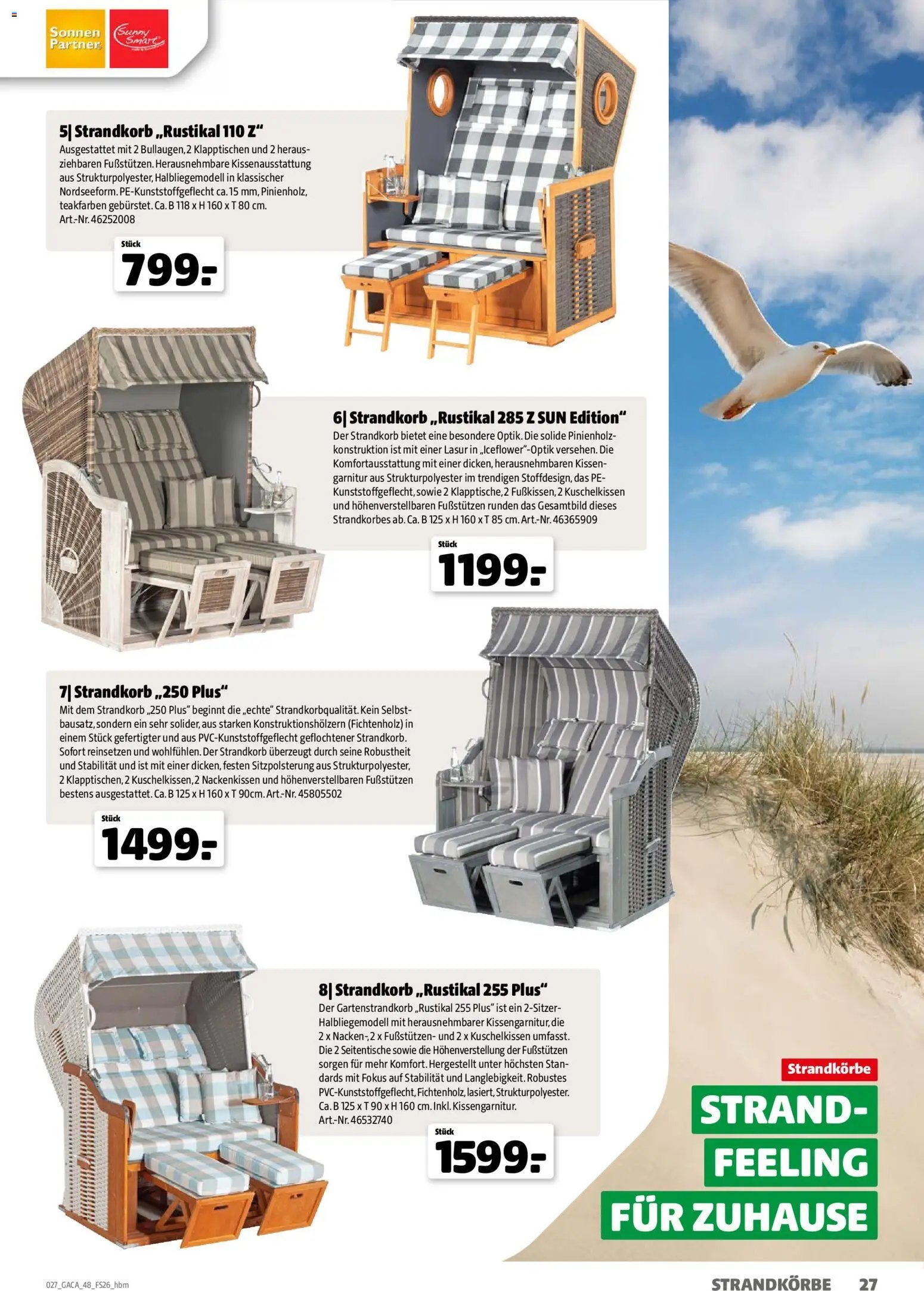 Hagebau Gartenmöbelsortiment (2026-03-02 - 2026-12-31)