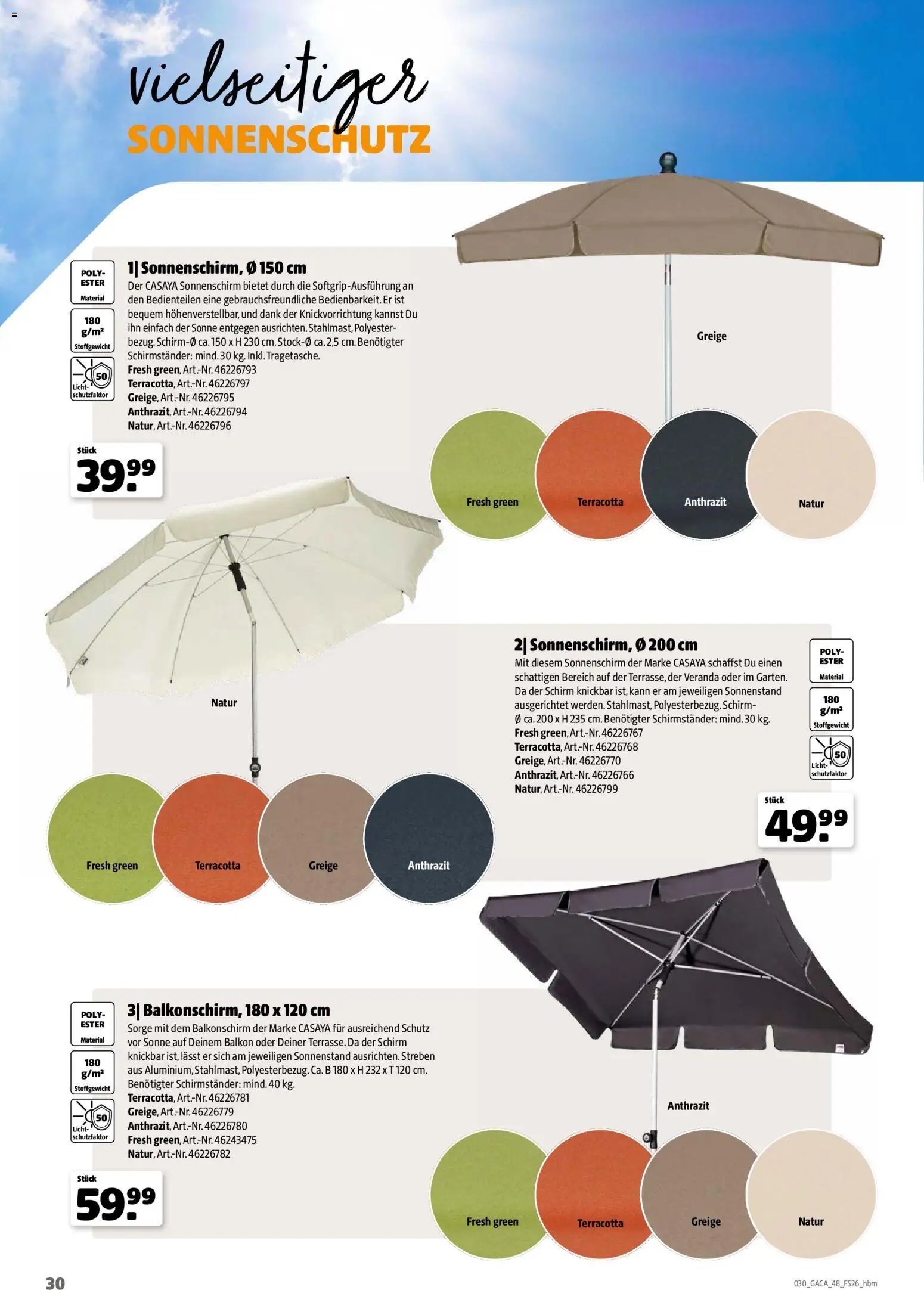 Hagebau Gartenmöbelsortiment (2026-03-02 - 2026-12-31)