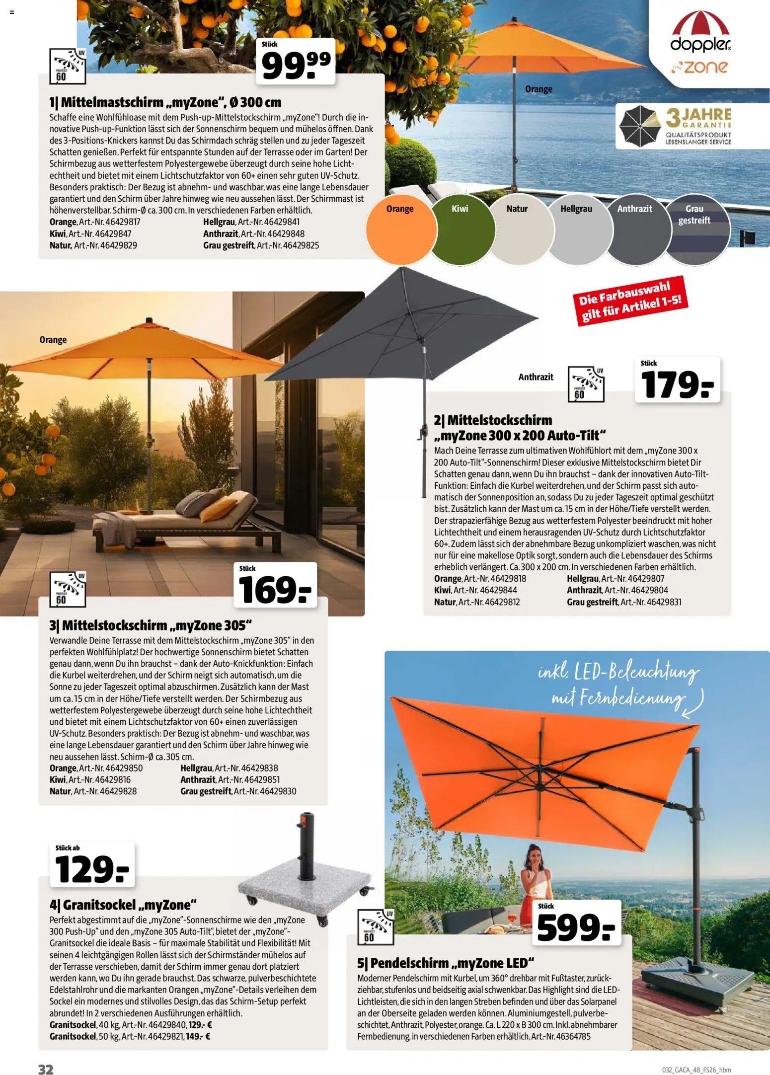 Hagebau Gartenmöbelsortiment