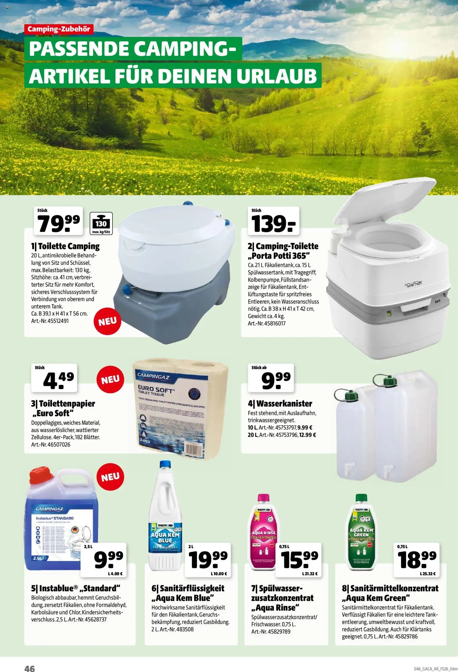 Hagebau Gartenmöbelsortiment