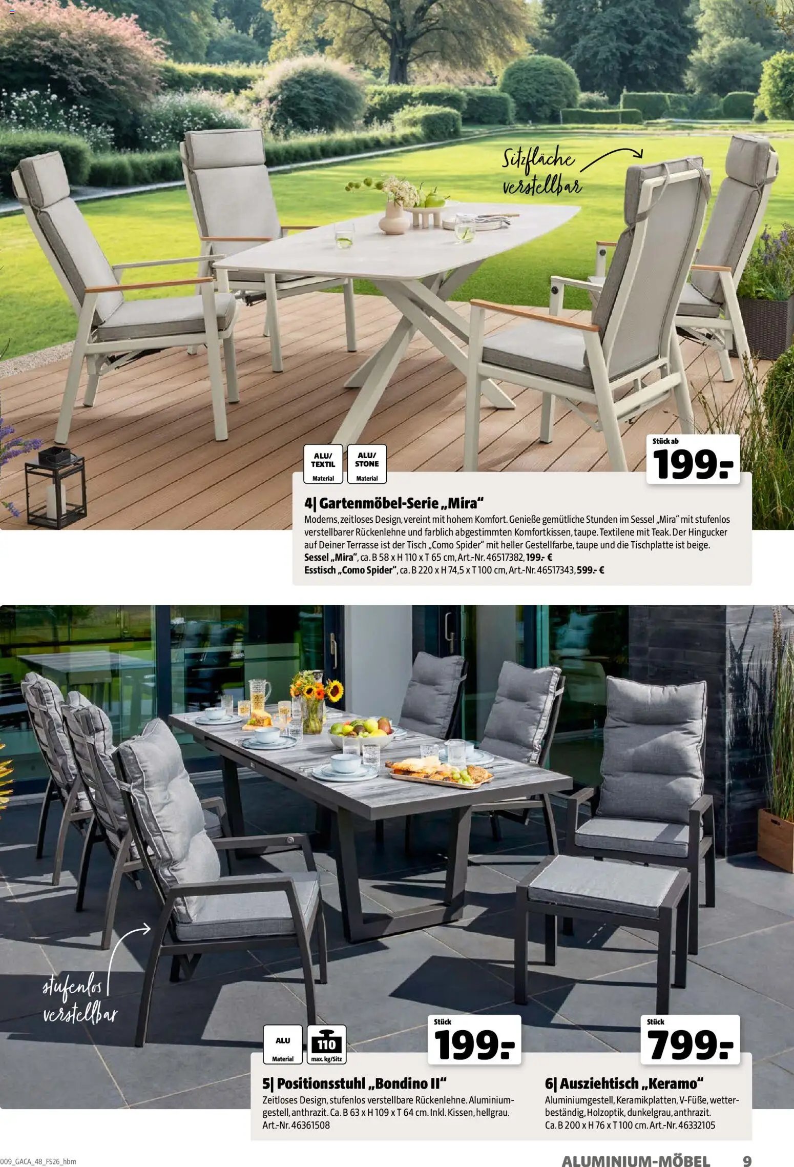 Hagebau Gartenmöbelsortiment (2026-03-02 - 2026-12-31)