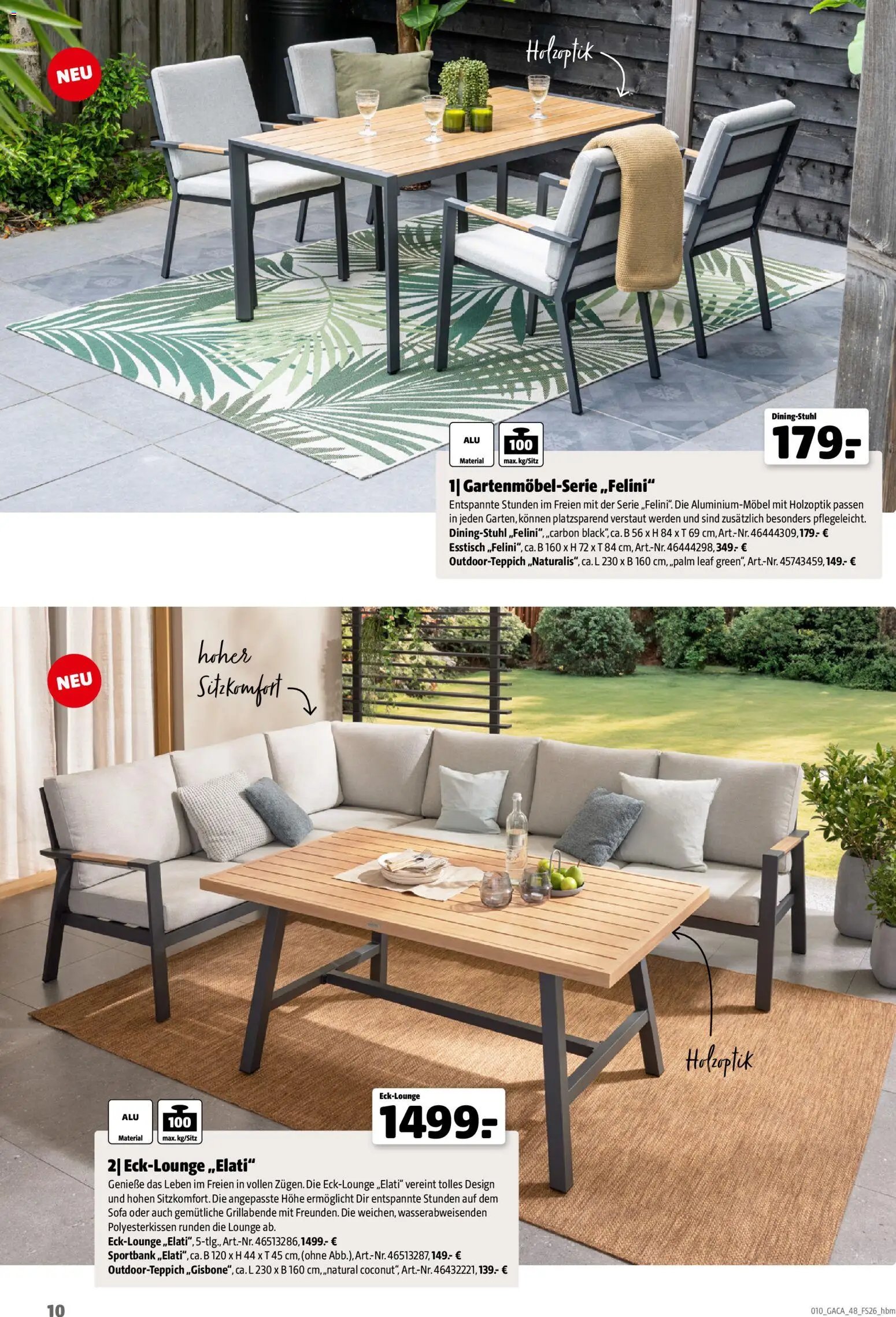 Hagebau Gartenmöbelsortiment (2026-03-02 - 2026-12-31)