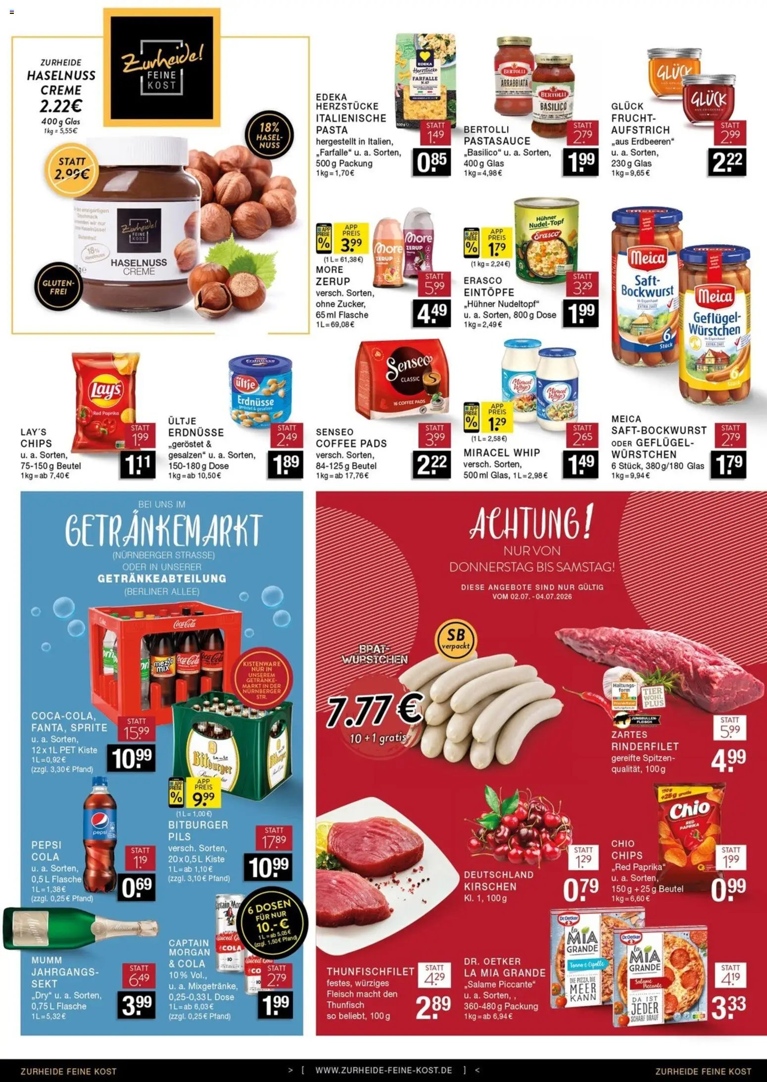 Edeka Zurheide Prospekt