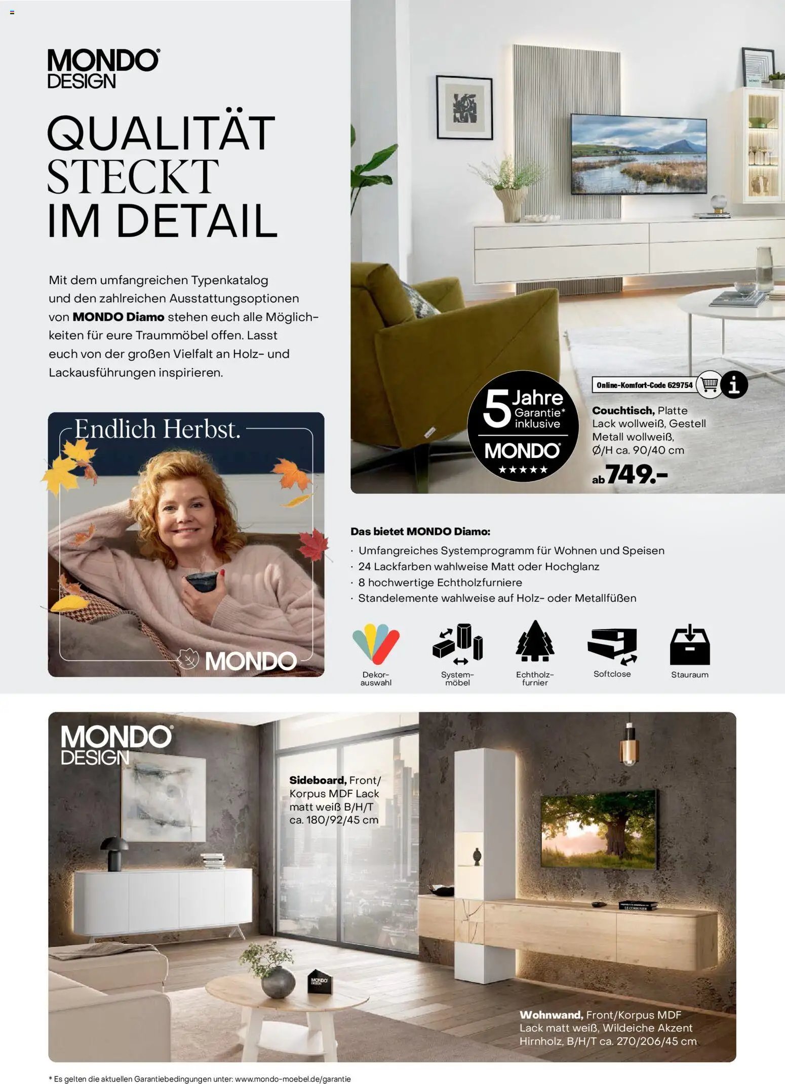 Ostermann Endlich Herbst MONDO Prospekt