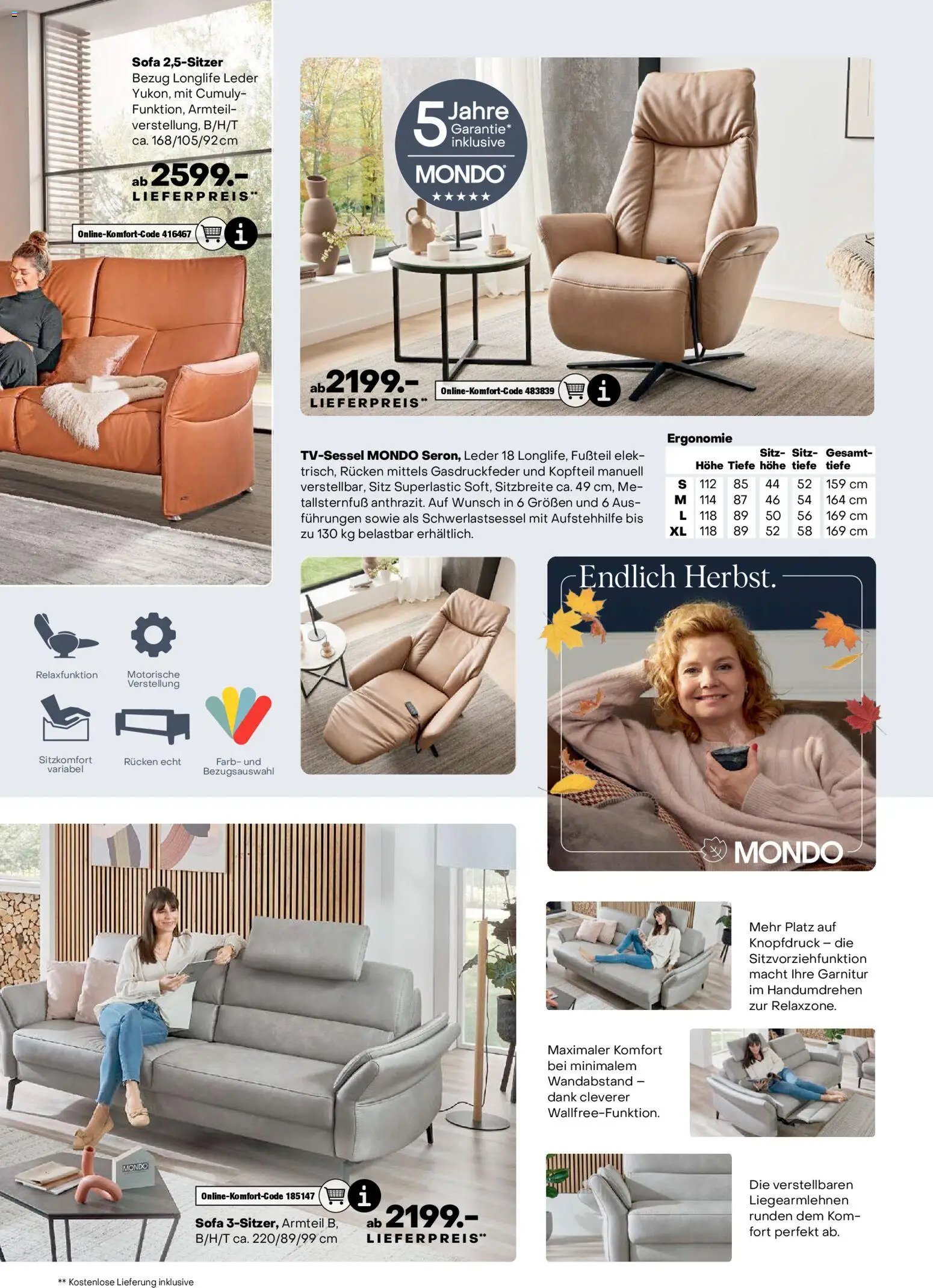 Ostermann Endlich Herbst MONDO Prospekt