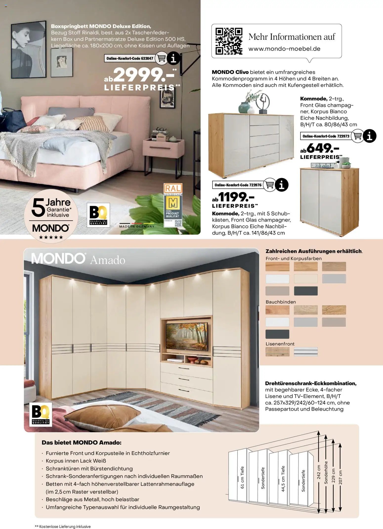 Ostermann Endlich Herbst MONDO Prospekt