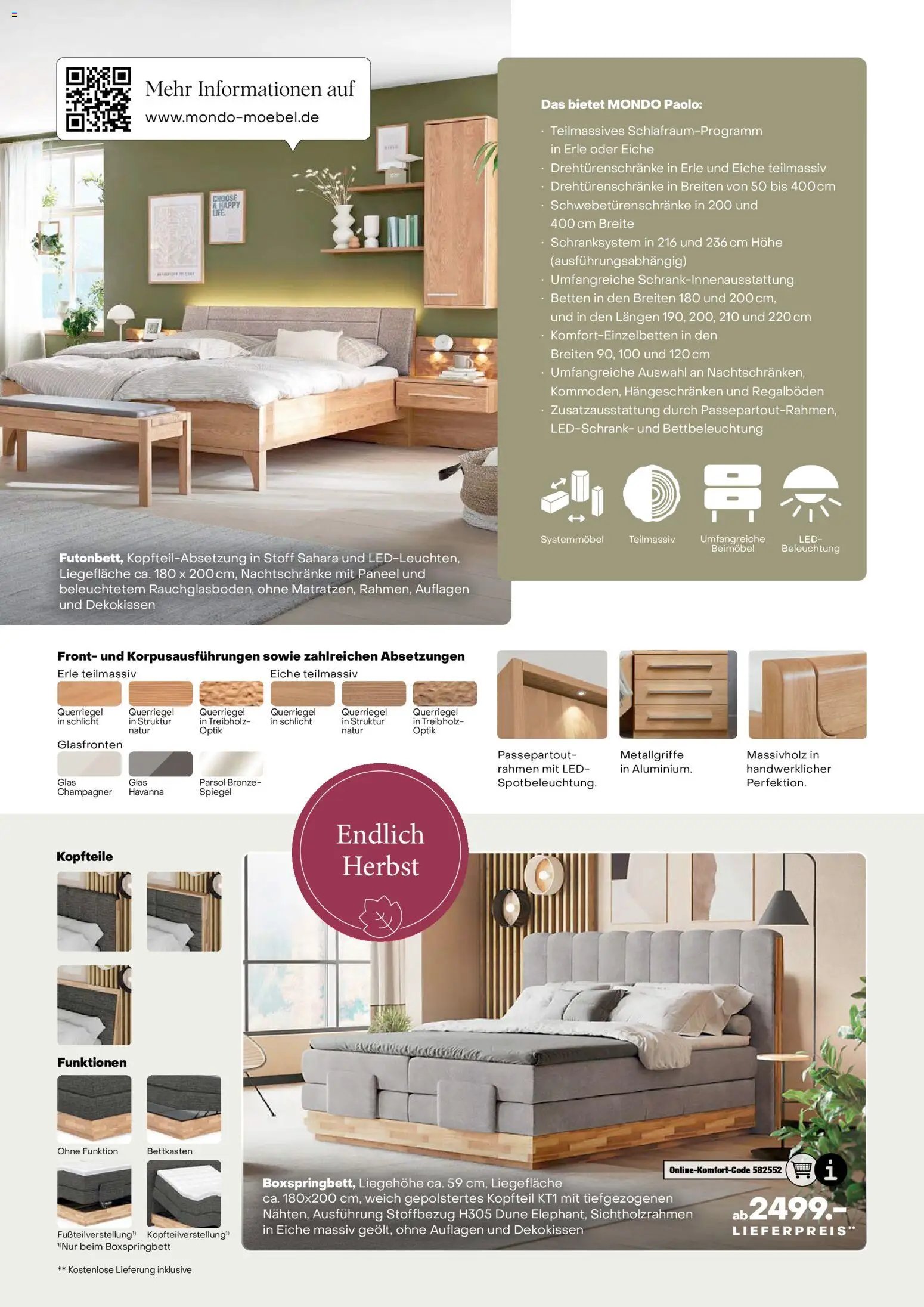 Ostermann Endlich Herbst MONDO Prospekt